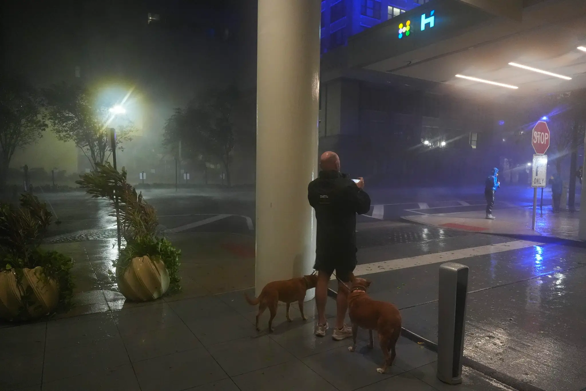 Hurikán Milton udrel na Floride.