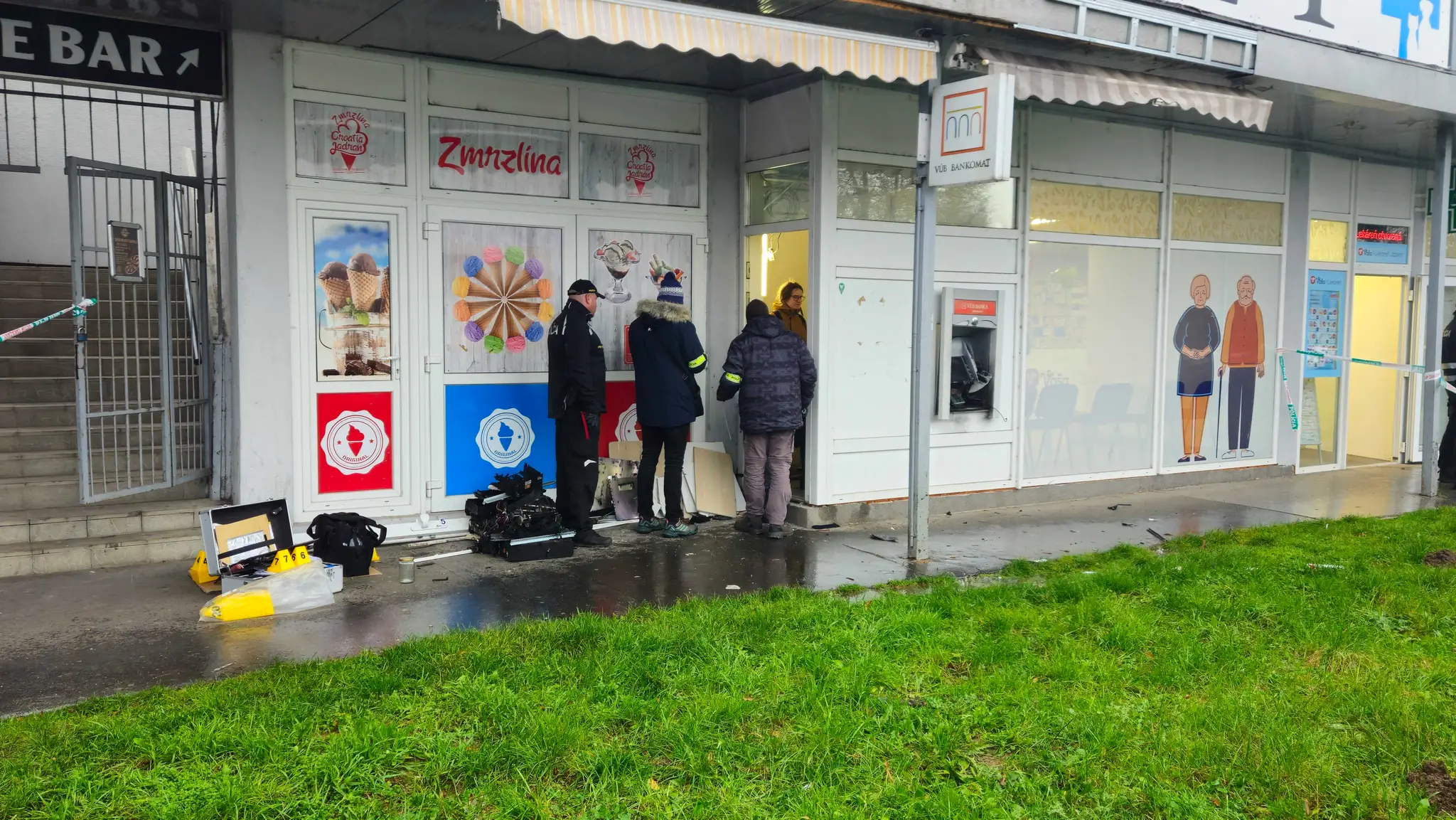 V Košiciach vybuchol bankomat.