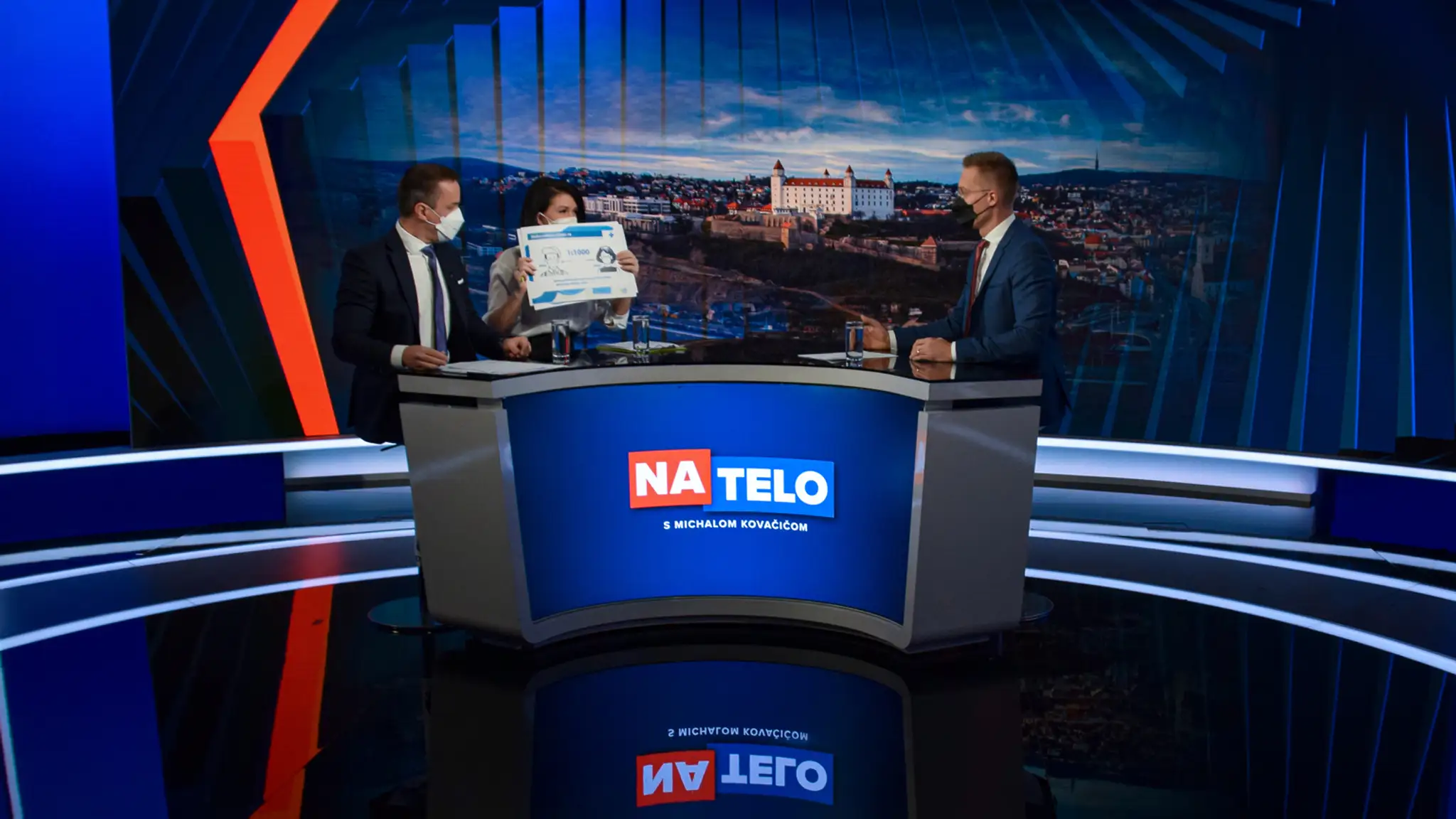 Erik Tomáš a Jana Bittó Cigániková v Na telo.
