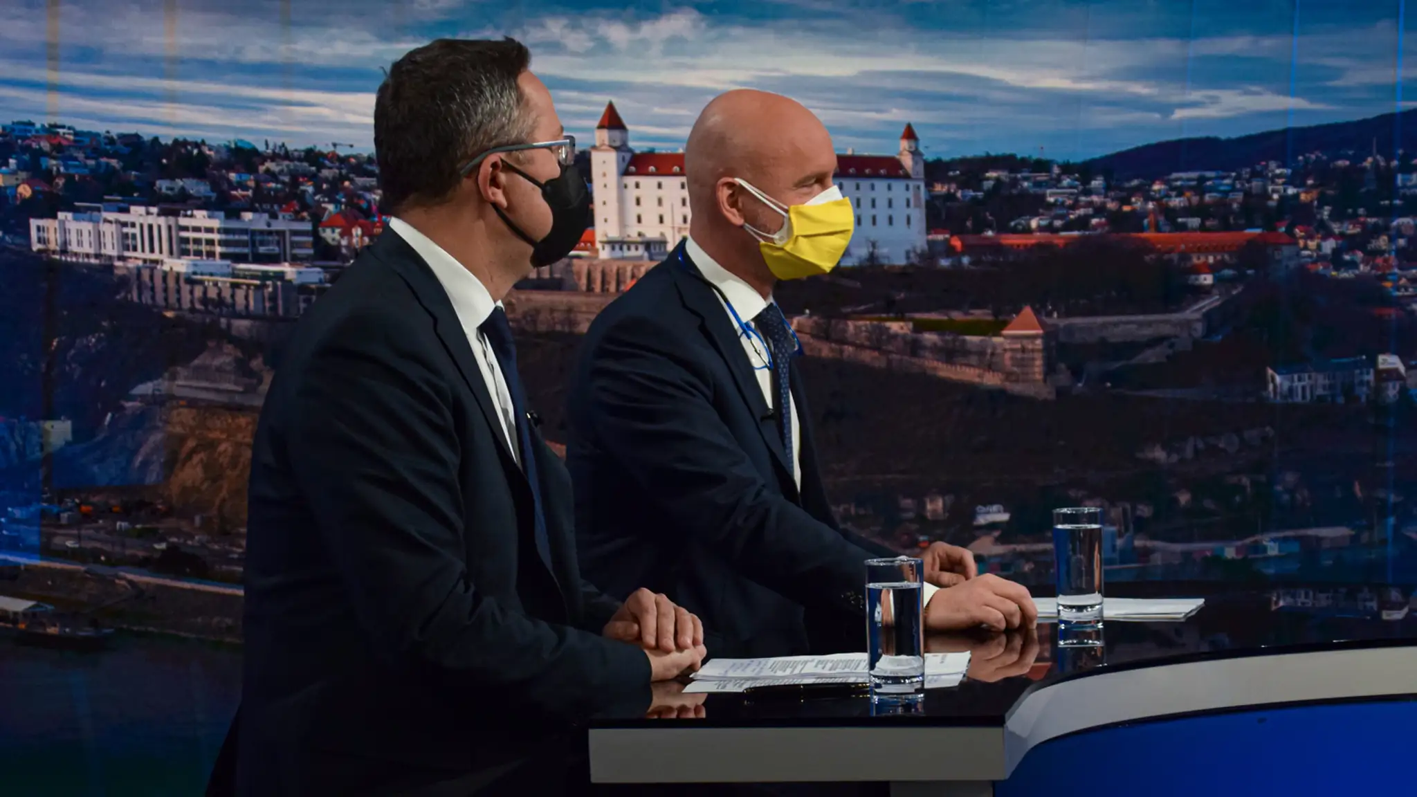 Ladislav Kamenický a Branislav Gröhling v Na telo.