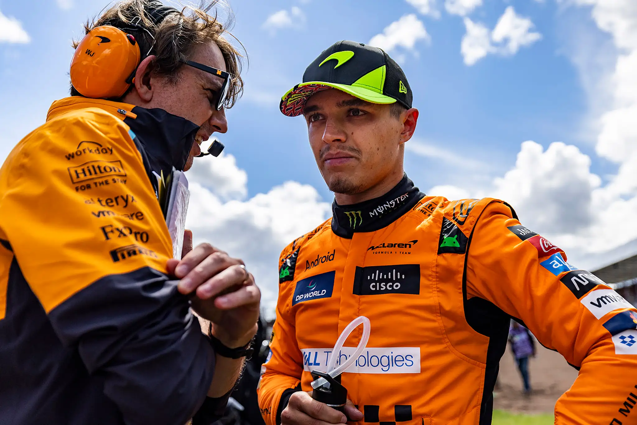 Brit Lando Norris.