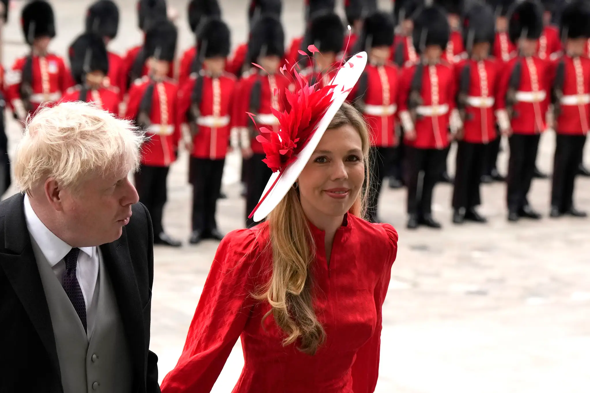 Premiér Boris Johnson a jeho manželka Carrie Symonds