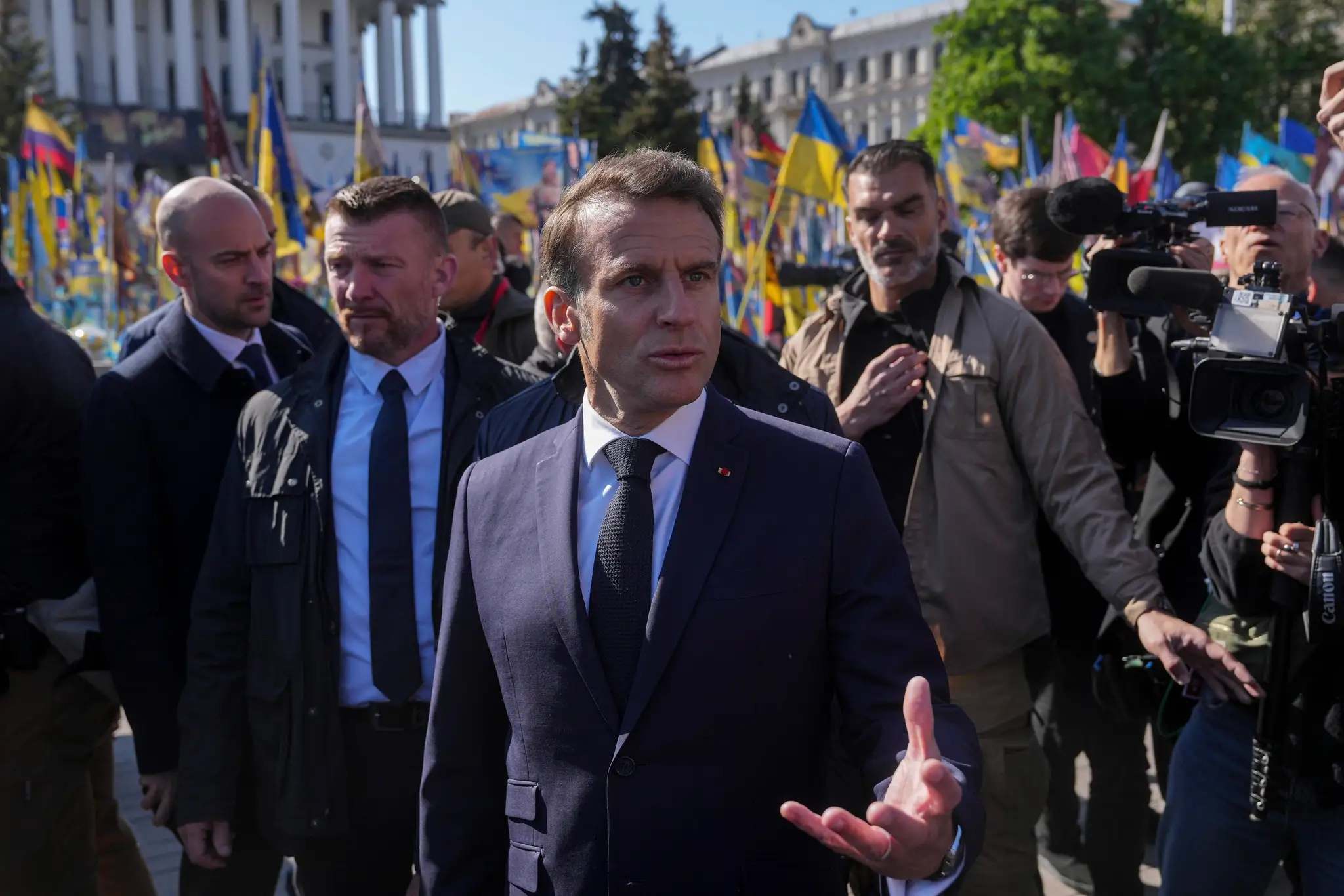 Emmanuel Macron.