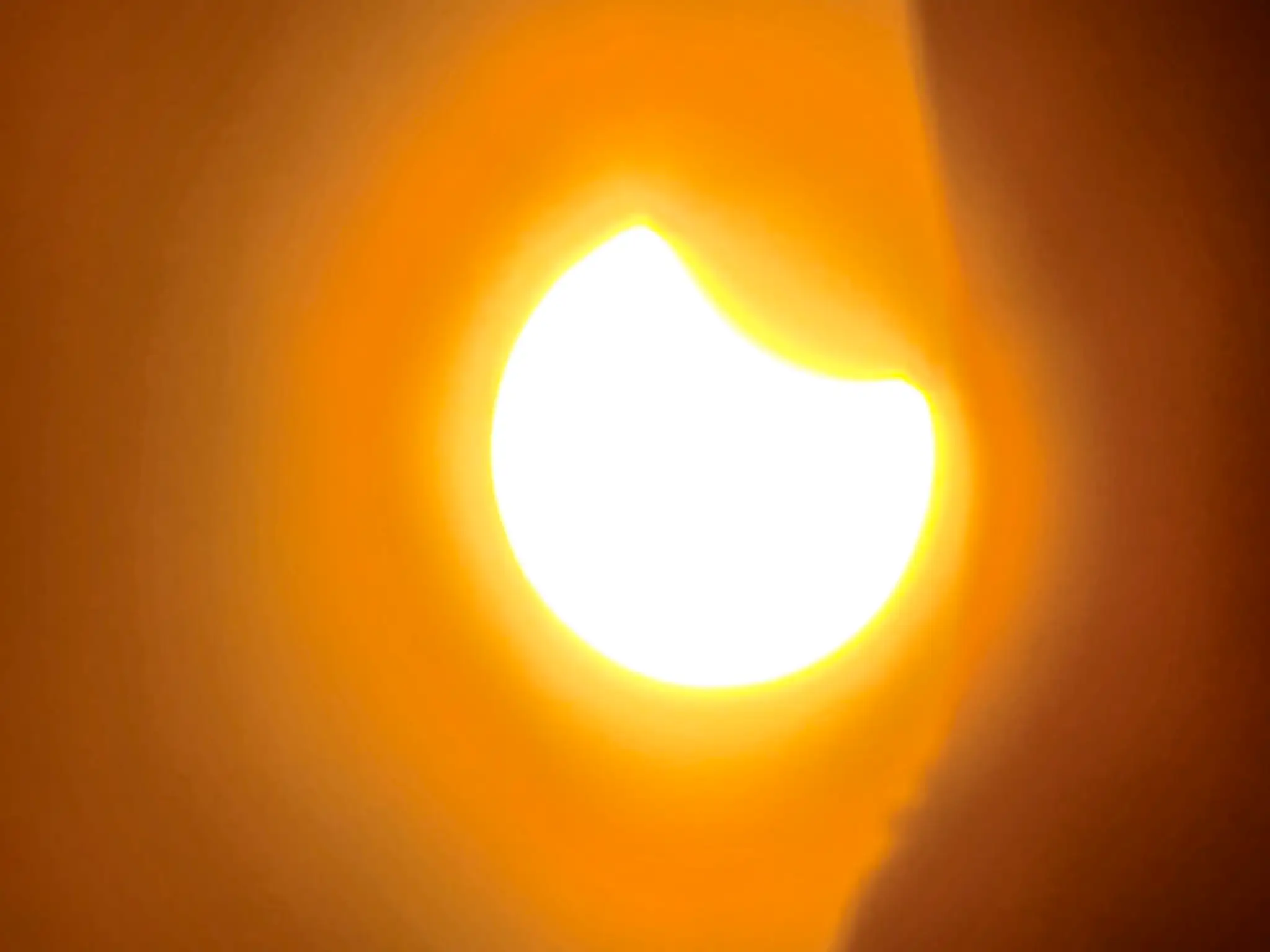 Zatmenie Slnka vo Vranove nad Topľou.
