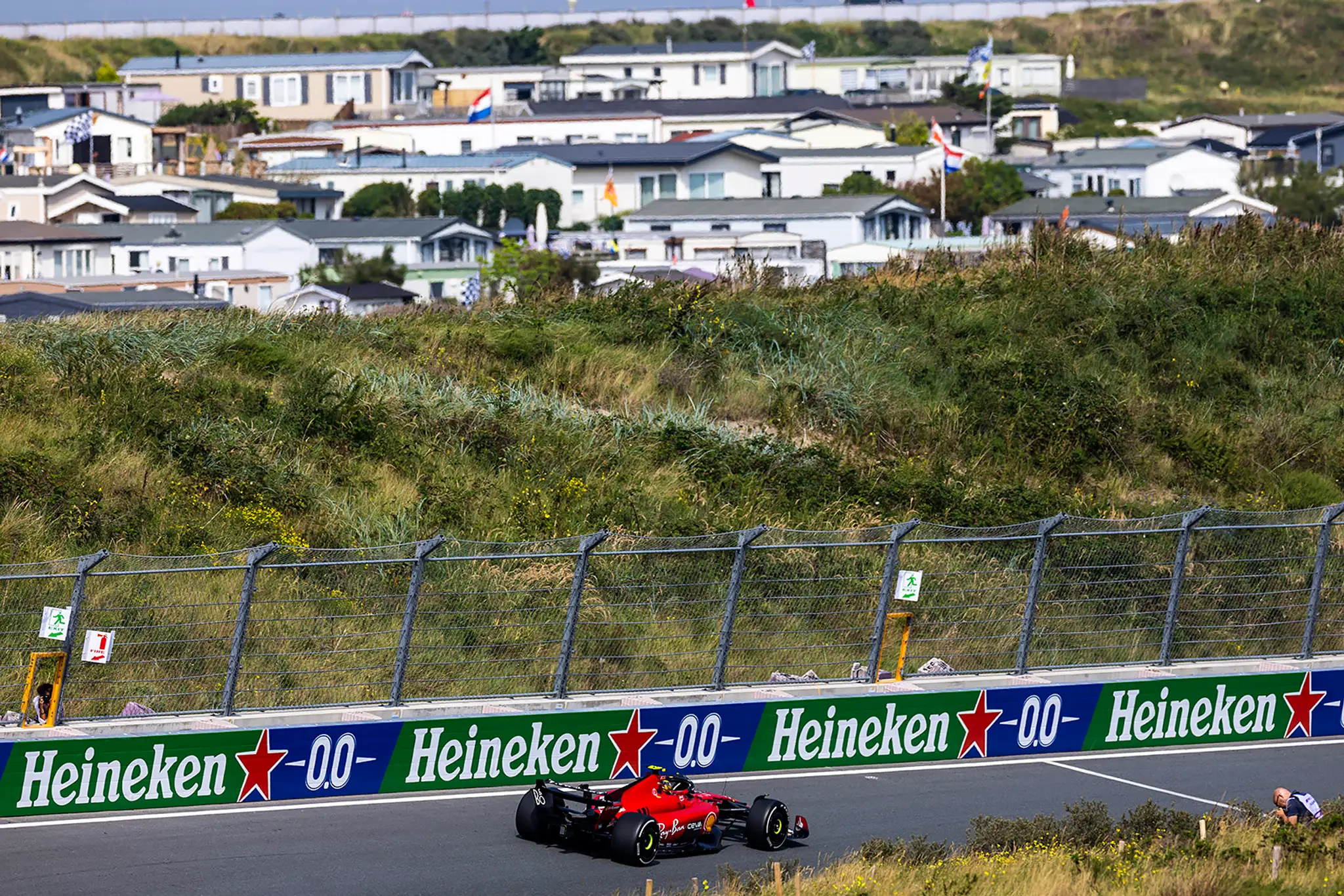 Carlos Sainz na Ferrari.