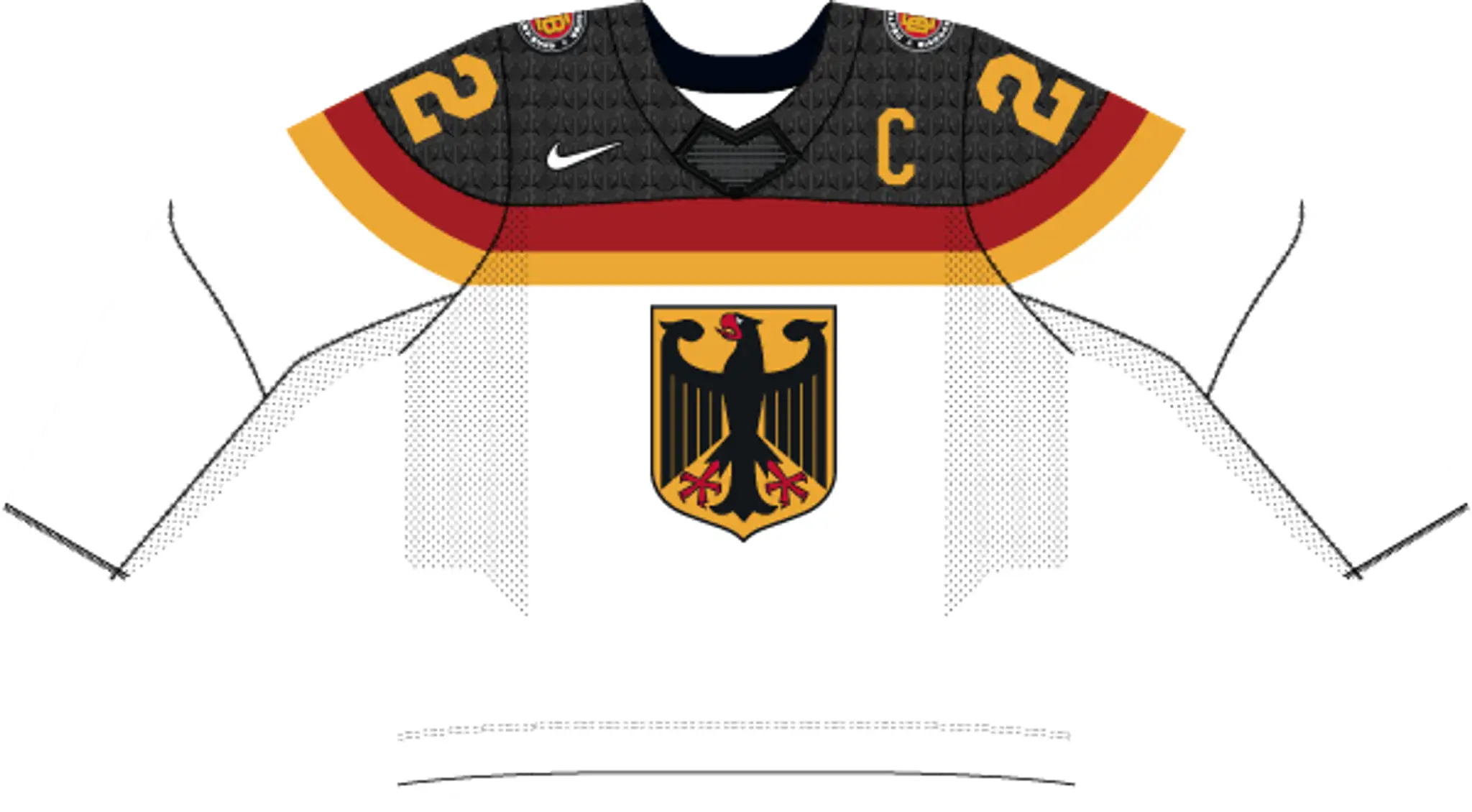 Nemecký domáci dres.
