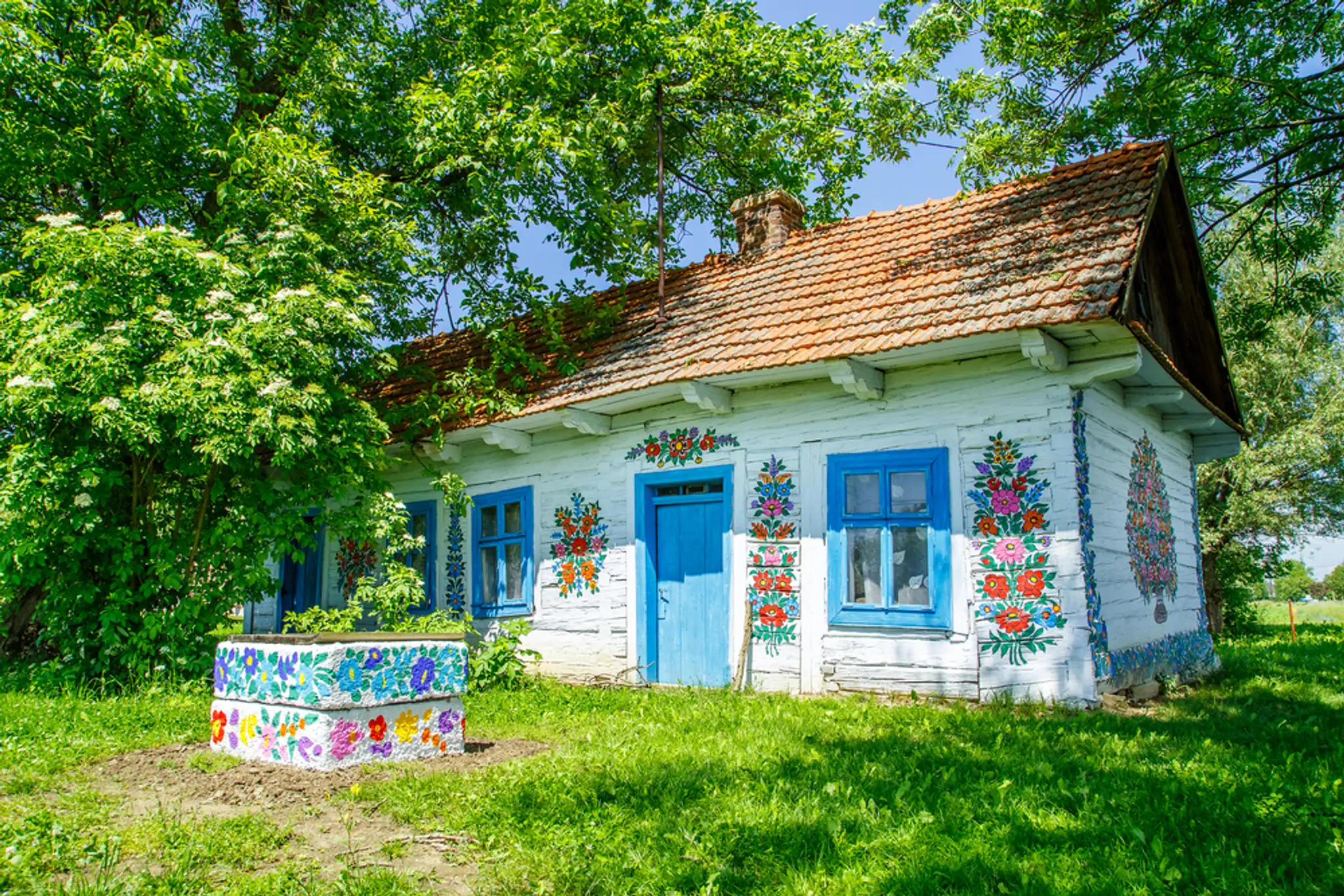 Zalipie, Poľsko.