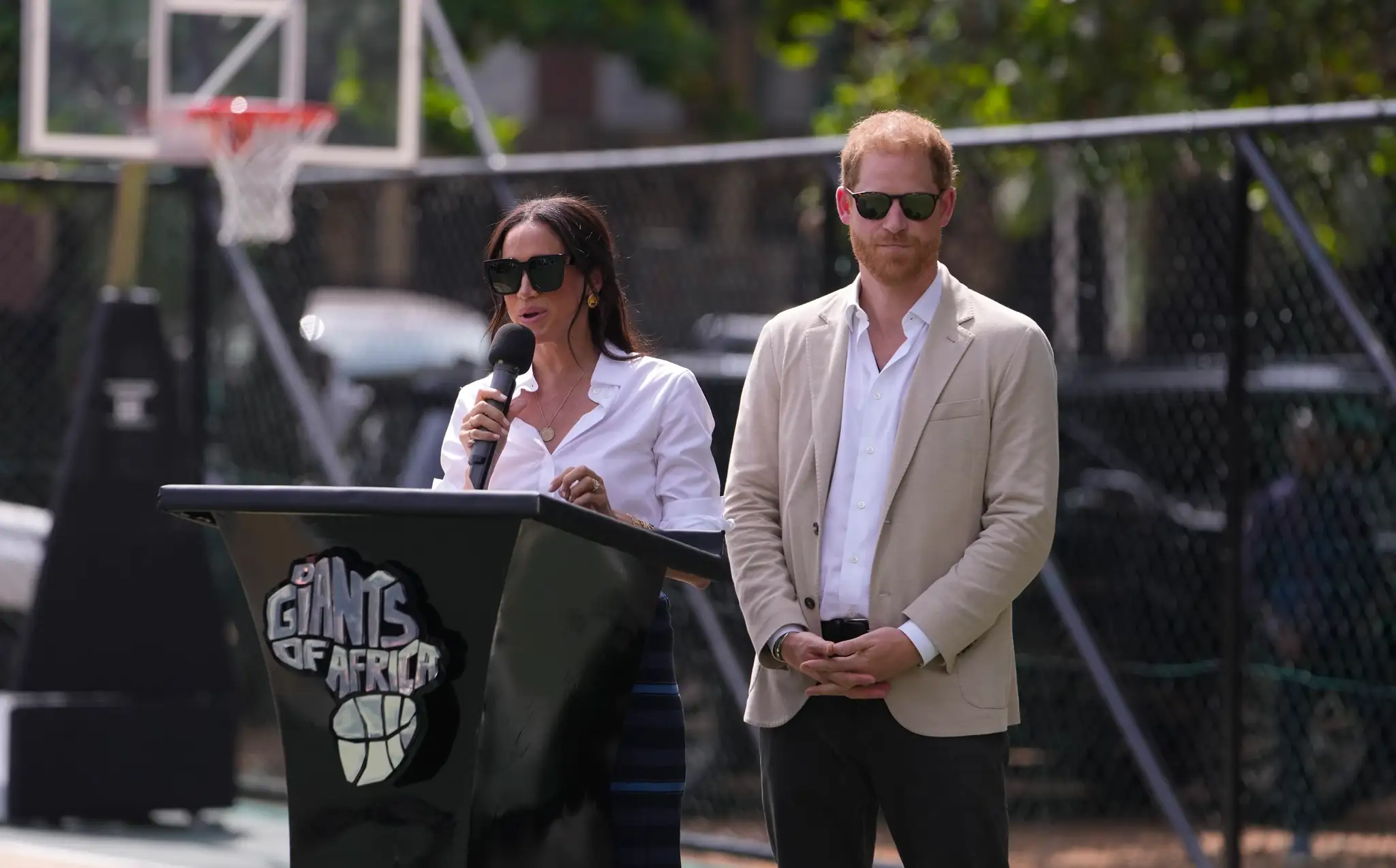 Meghan Markle na turné v Nigérii