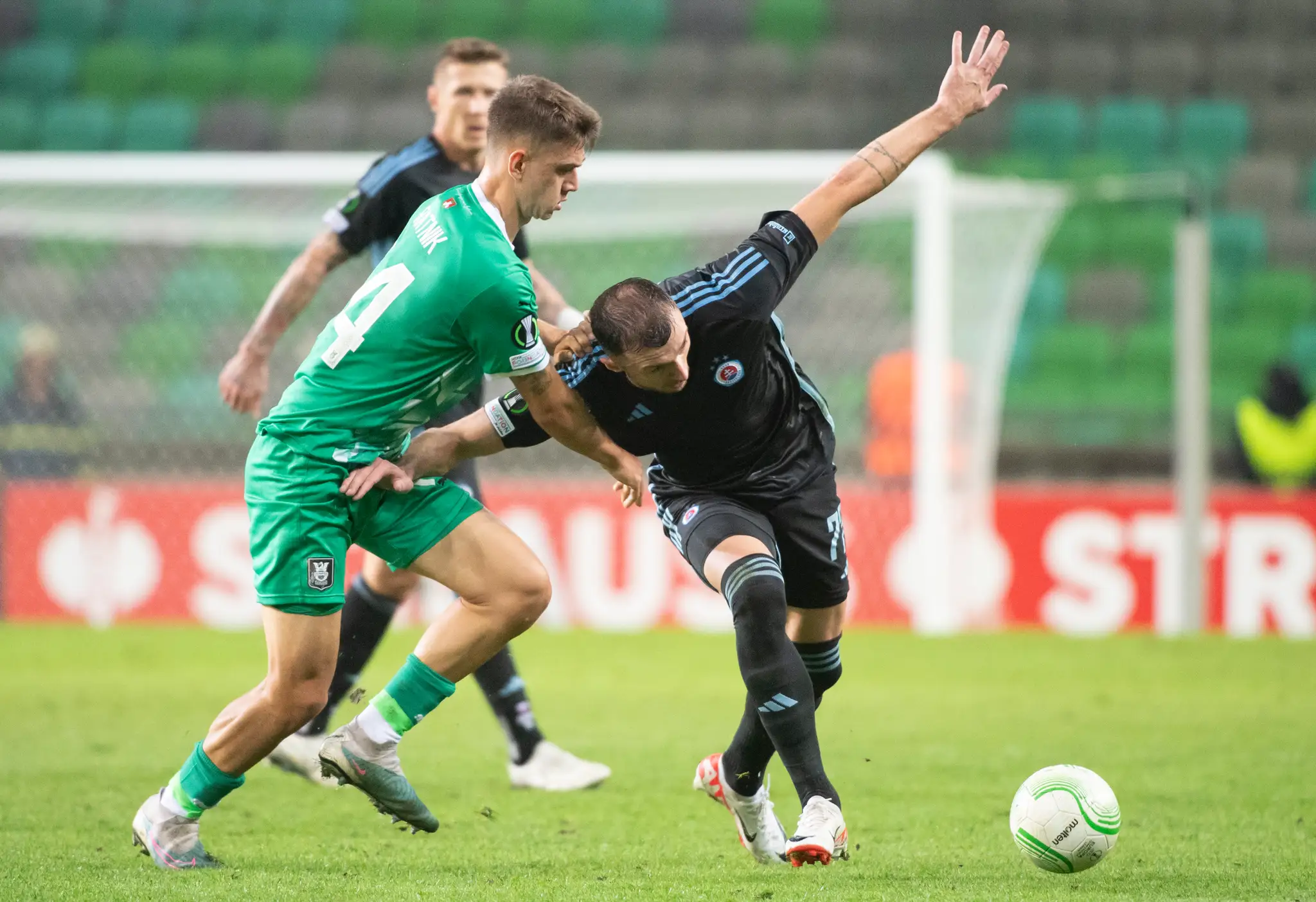 NK Olimpija Ľubľana - ŠK Slovan Bratislava.