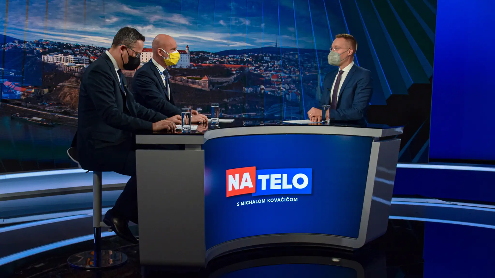 Ladislav Kamenický a Branislav Gröhling v Na telo.
