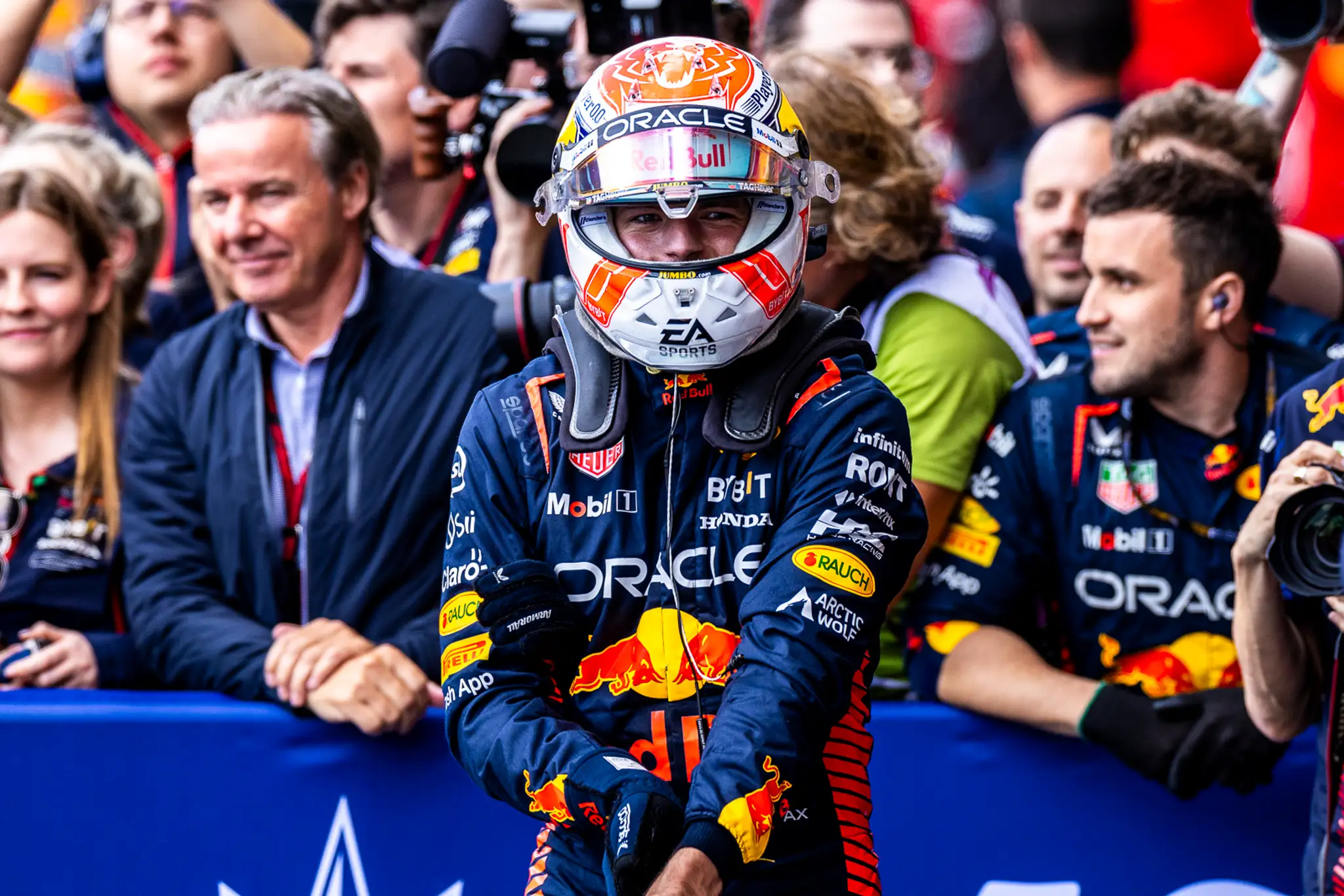 Max Verstappen opäť dominoval.