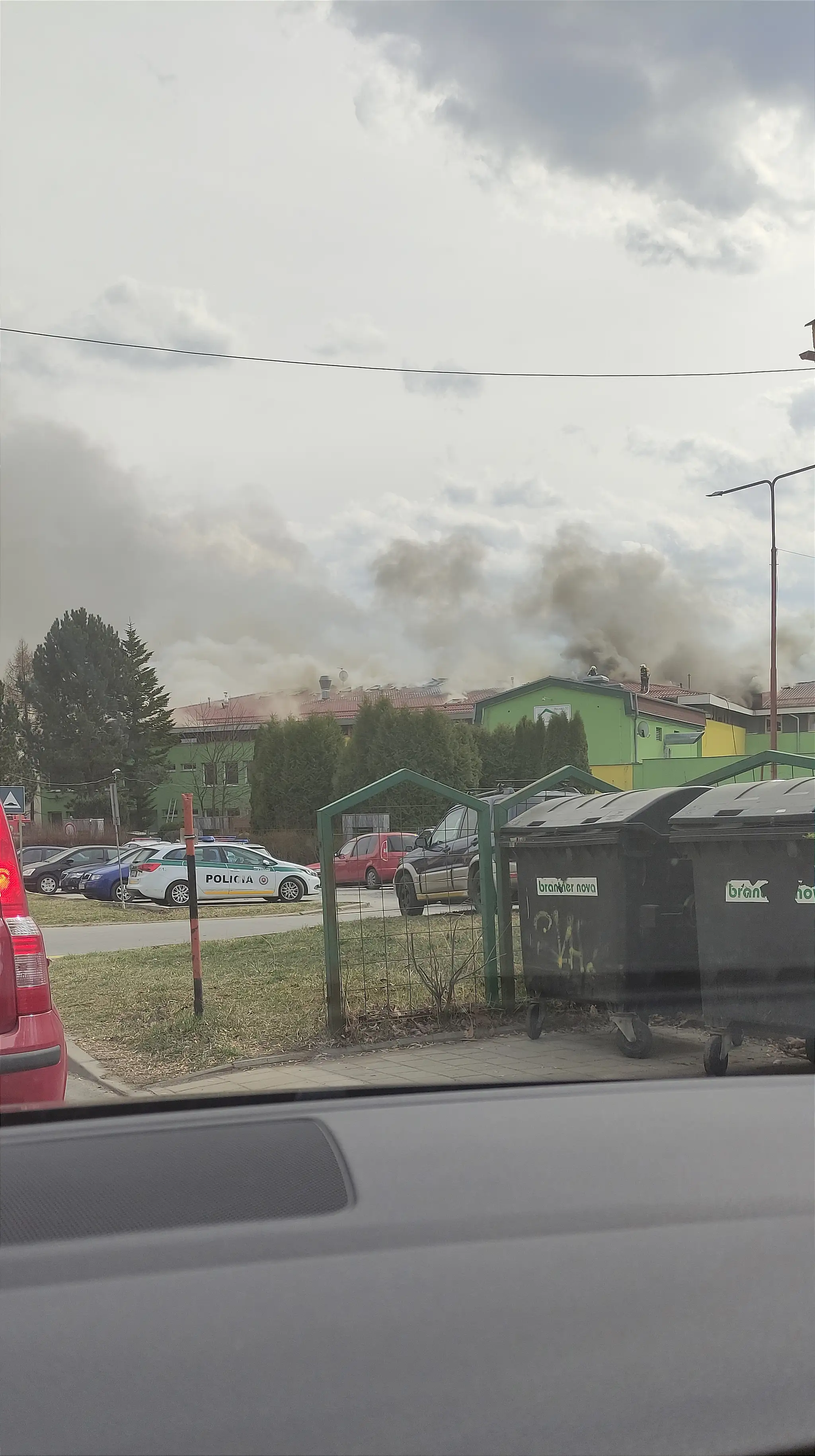 Požiar v Spišskej Novej Vsi.