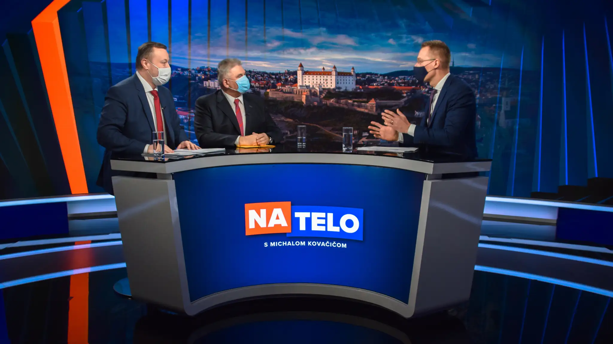 Ján Richter, Igor Matovič a Milan Krajniak.