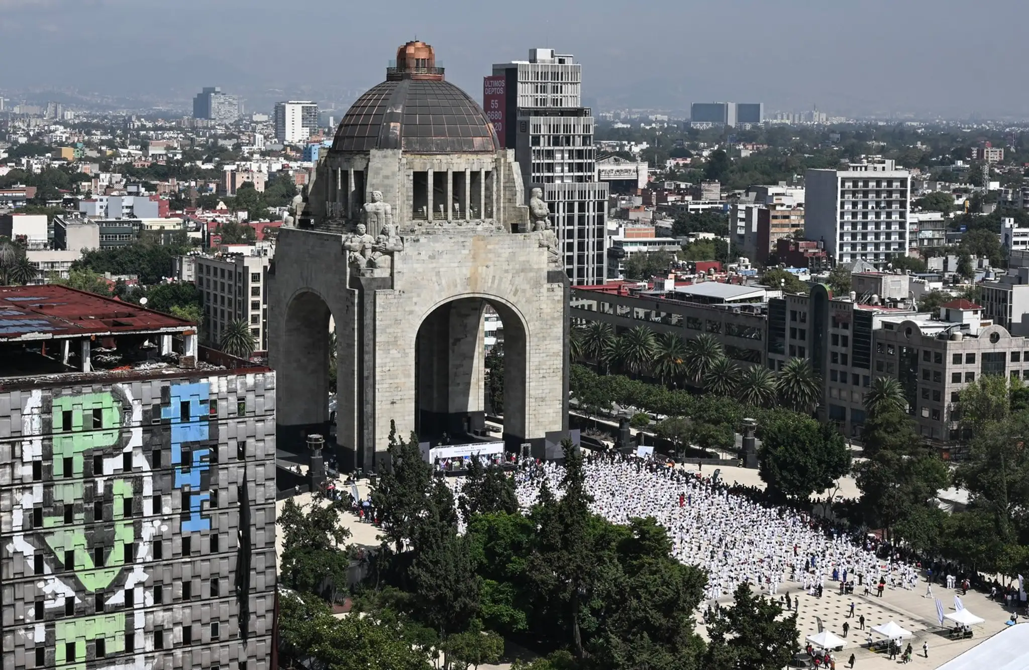 Monumento a la Revolución.