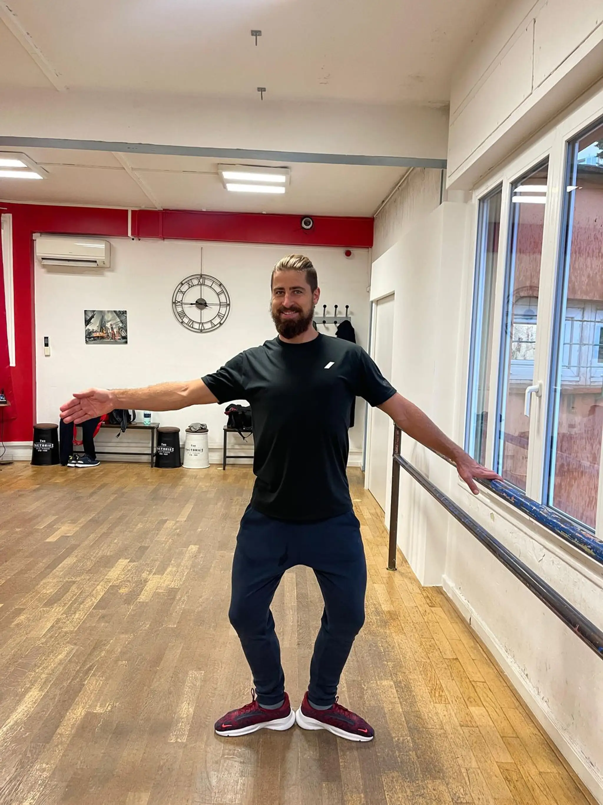 Peter Sagan mieri do Let´s Dance.