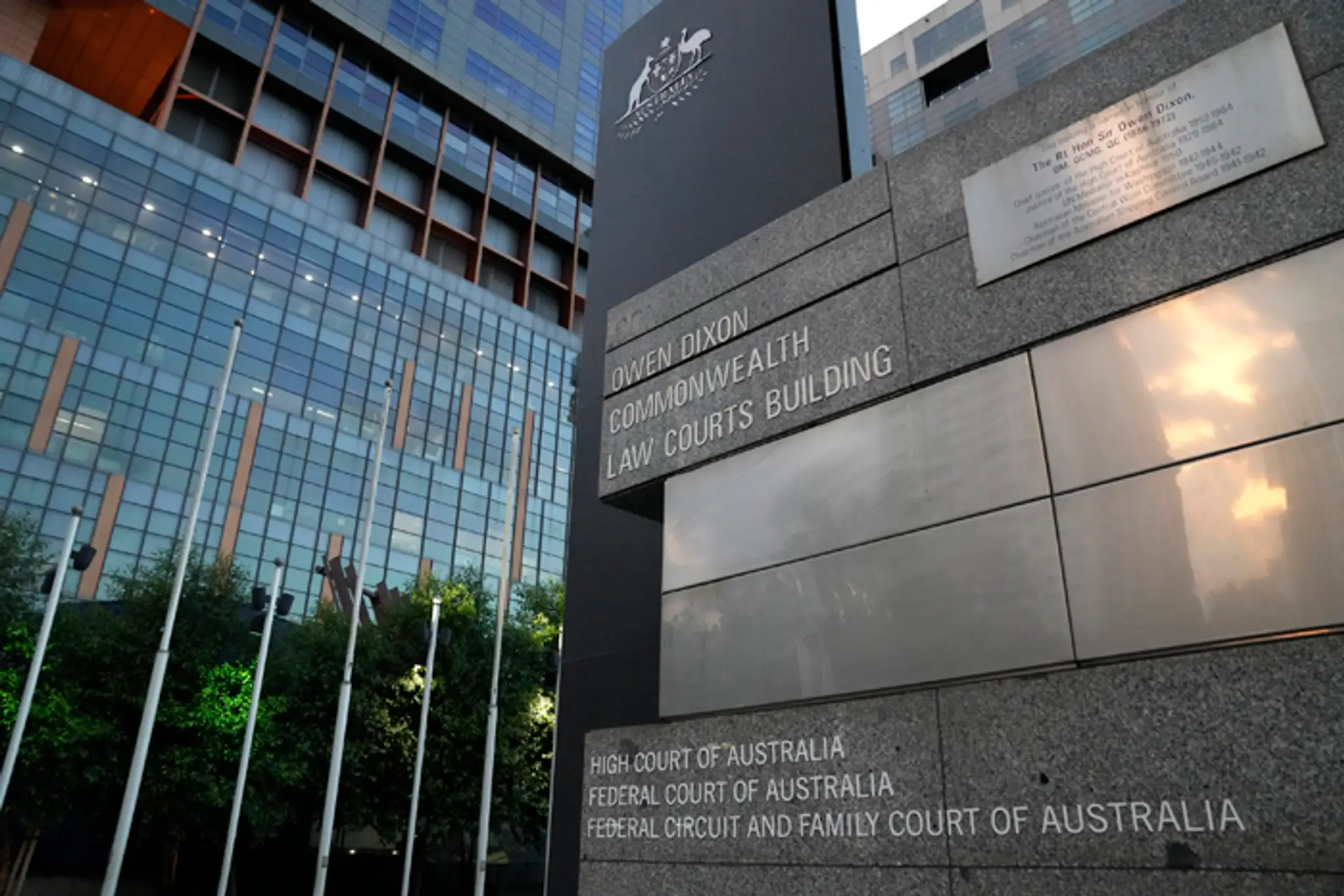 Budova súdu v Melbourne, ktorý sa bude zaoberať prípadom deportácie Novaka Djokoviča.