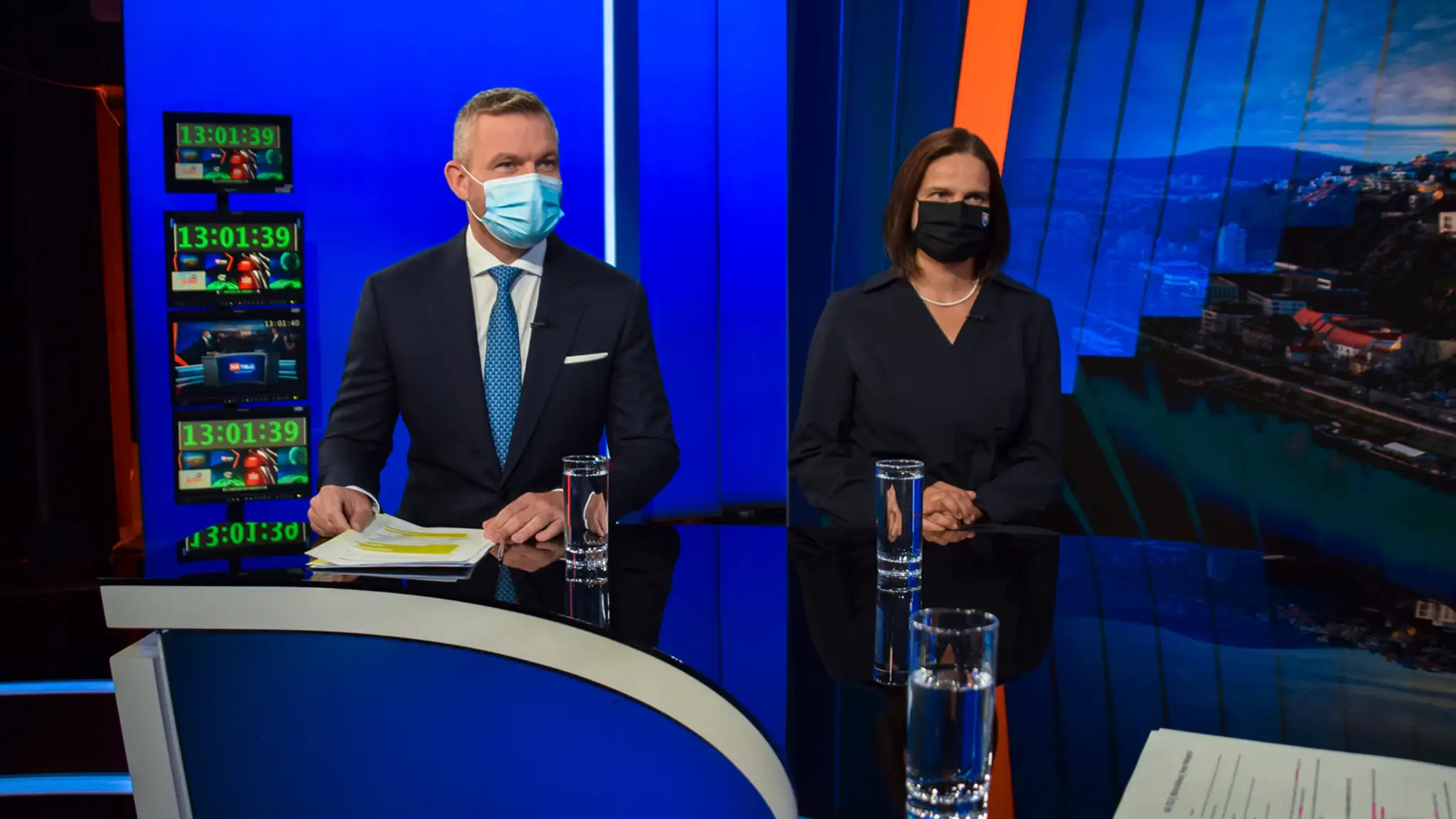Peter Pellegrini a Mária Kolíková.