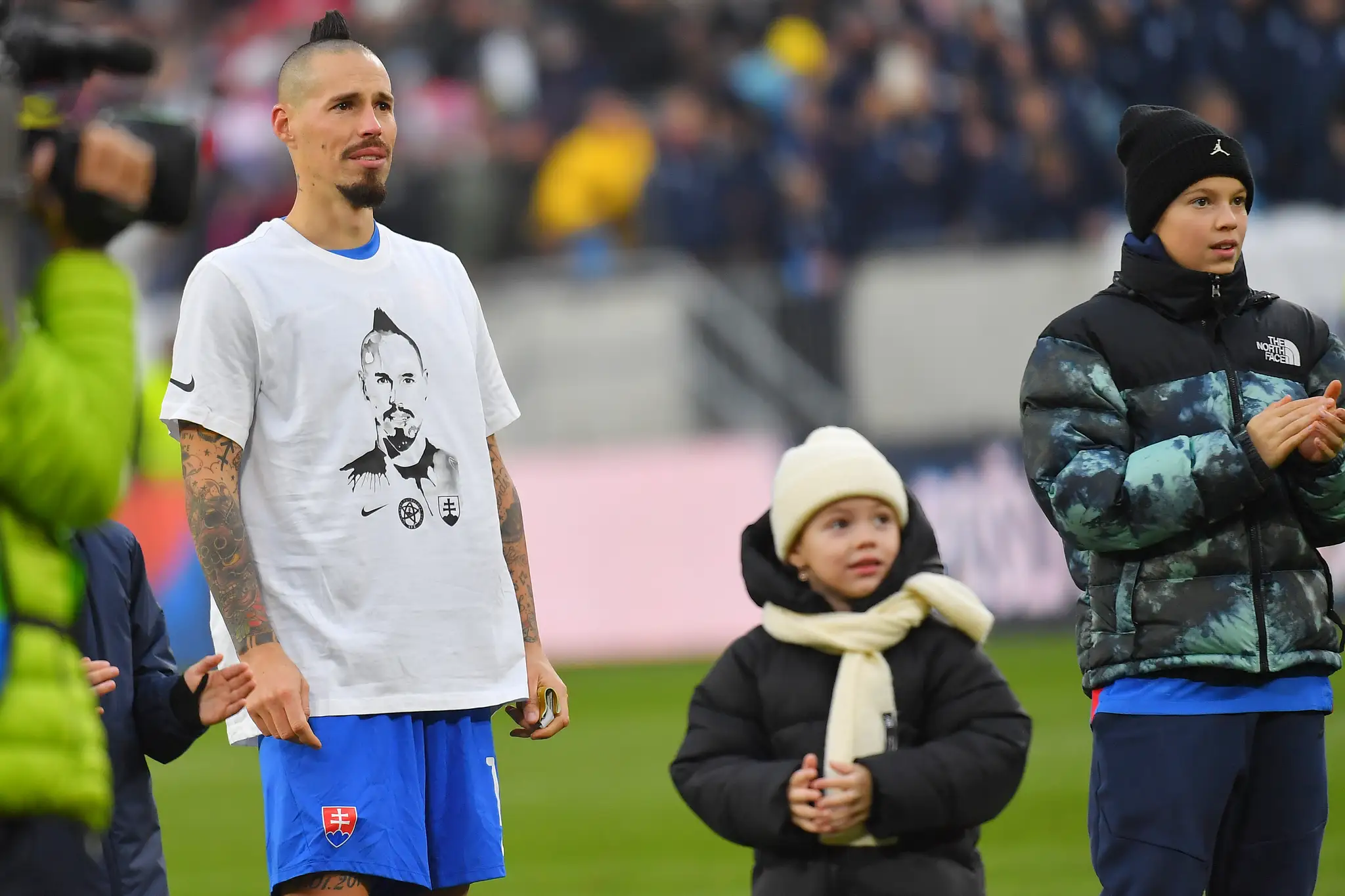 Marek Hamšík sa s reprezentáciou rozlúčil v prípravnom zápase s Čile.