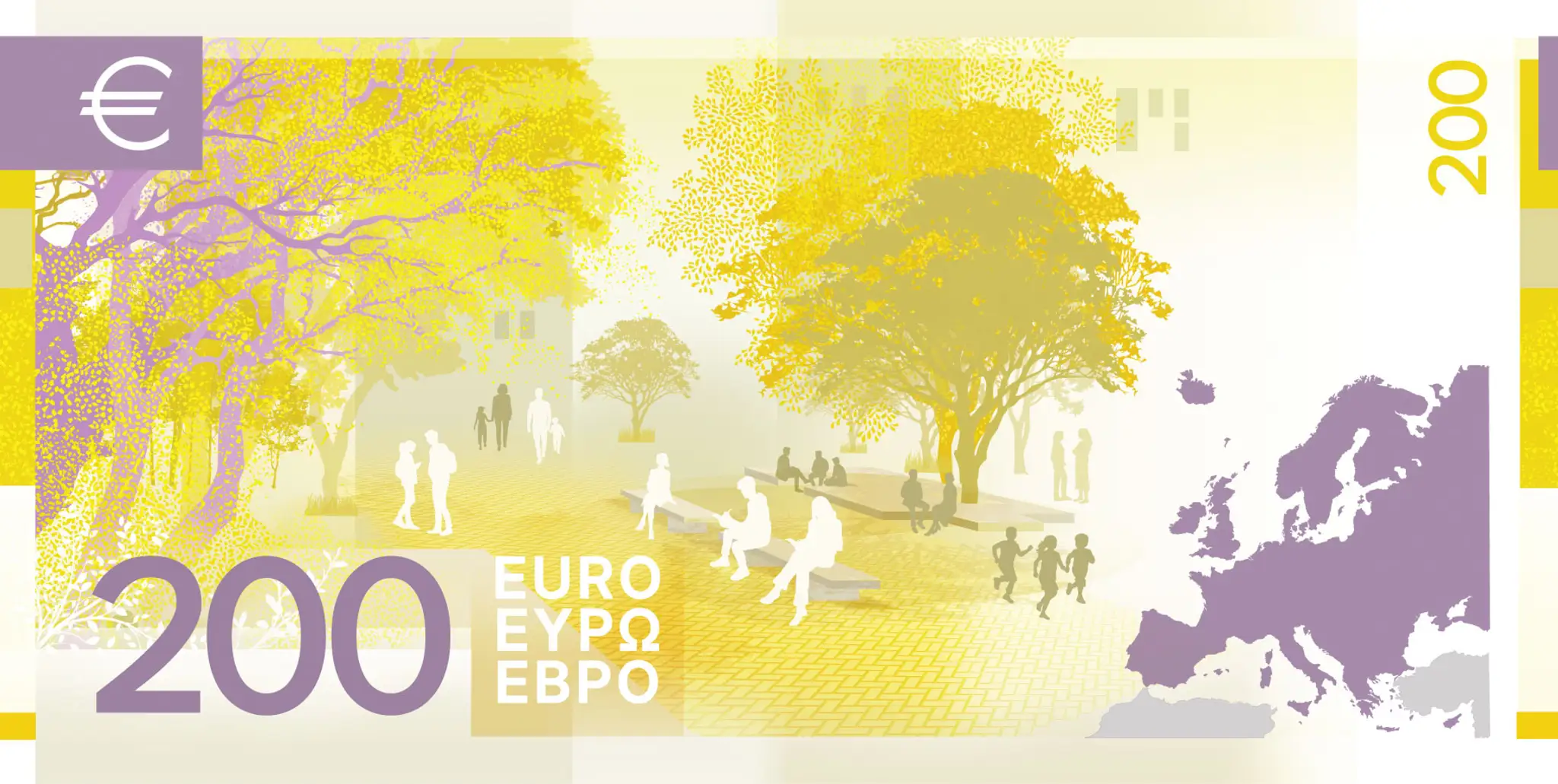 Nové eurobankovky Návrh E