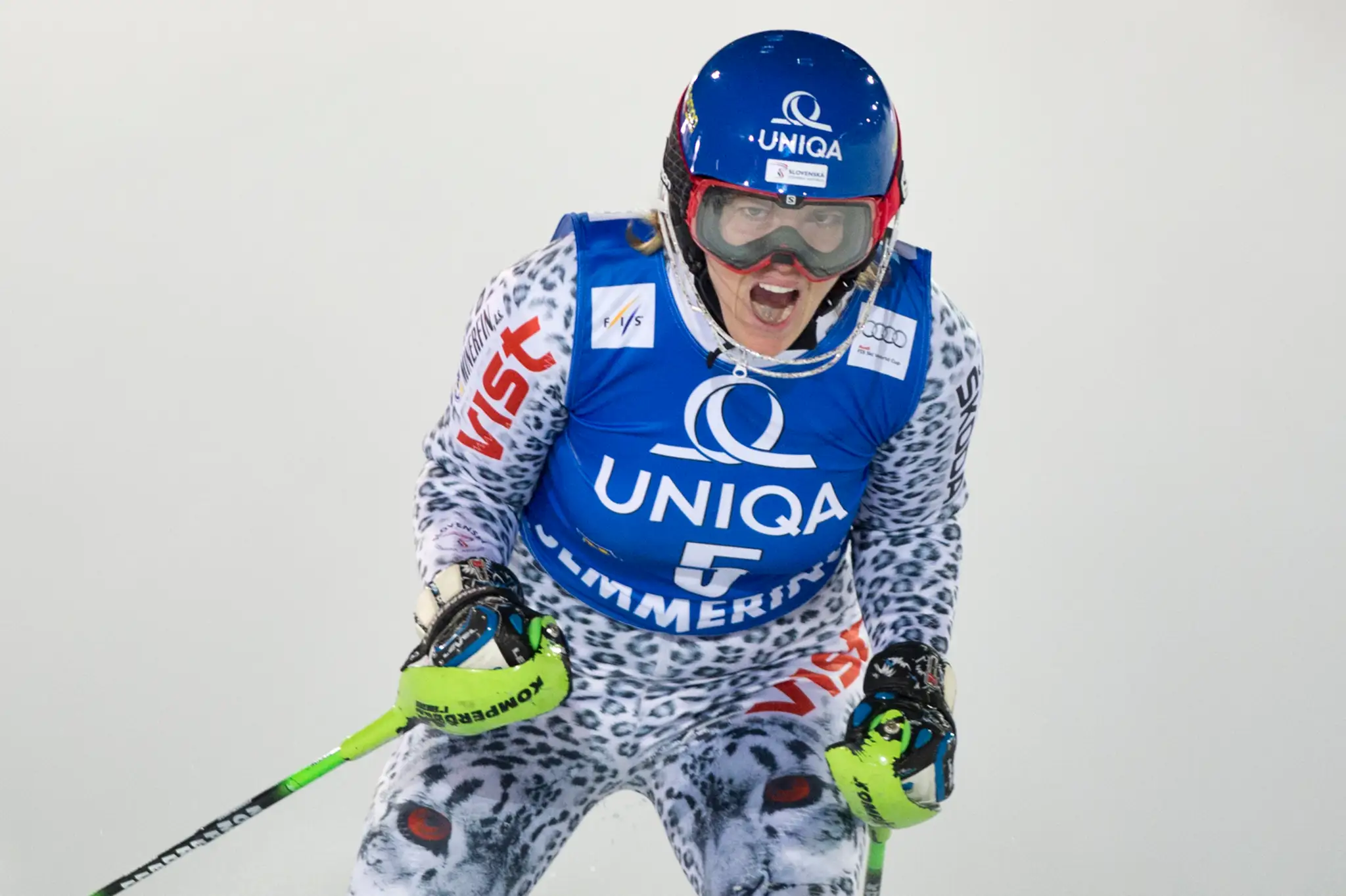 Slovenská lyžiarka Veronika Velez-Zuzulová.