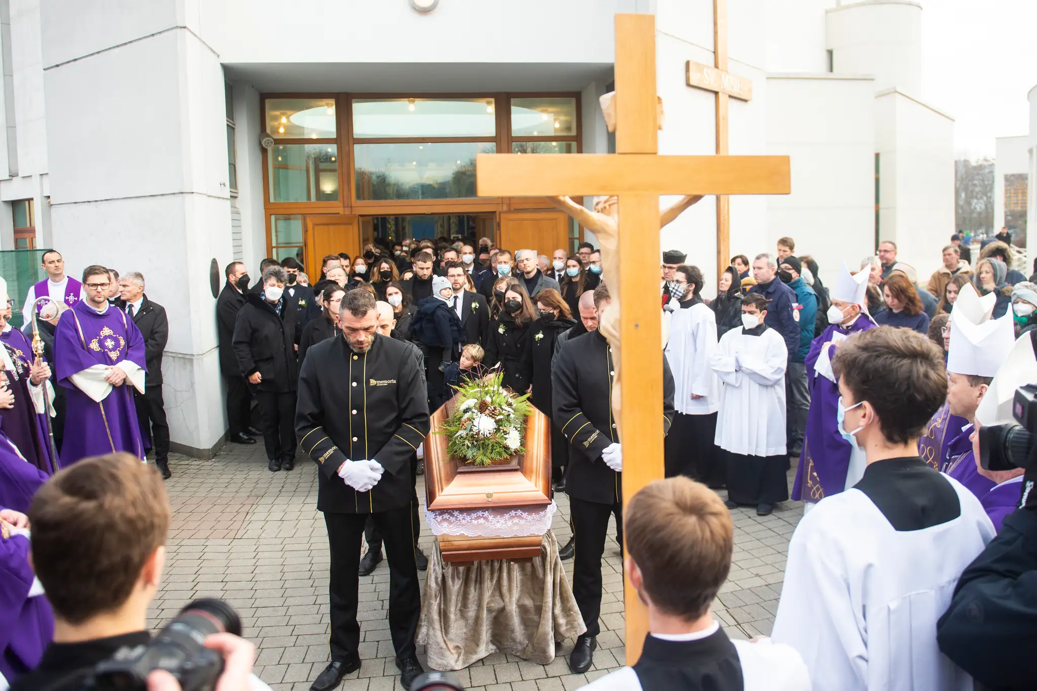 Posledná rozlúčka s V. Krčmérym.