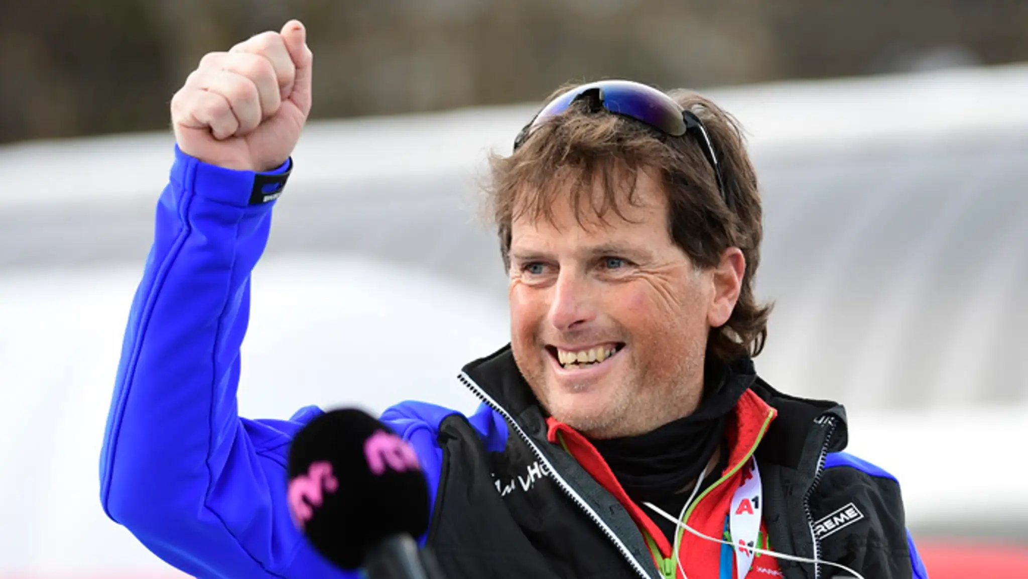Tréner slovenskej lyžiarky Petry Vlhovej Mauro Pini.