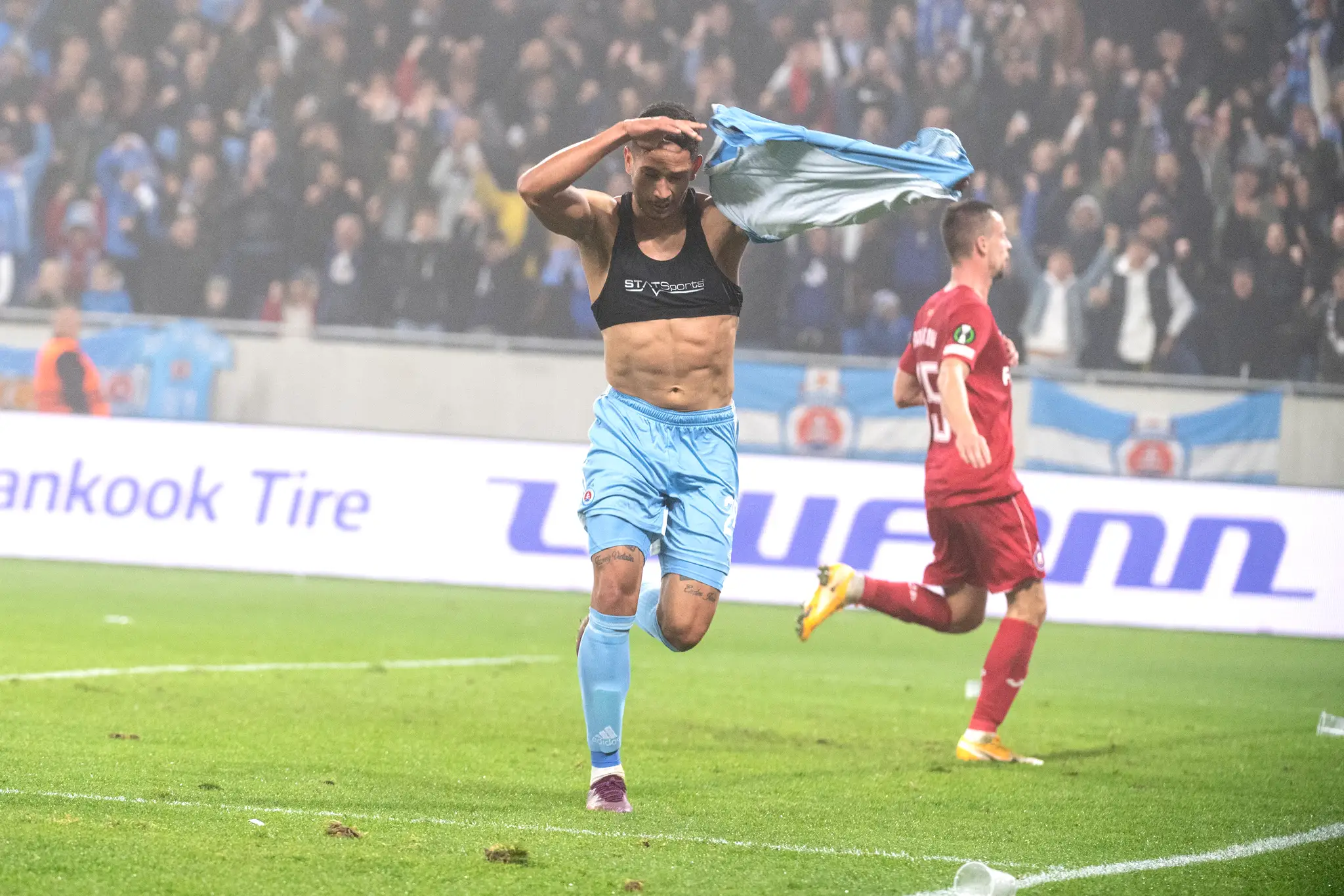 Ramírez oslavuje víťazný gól