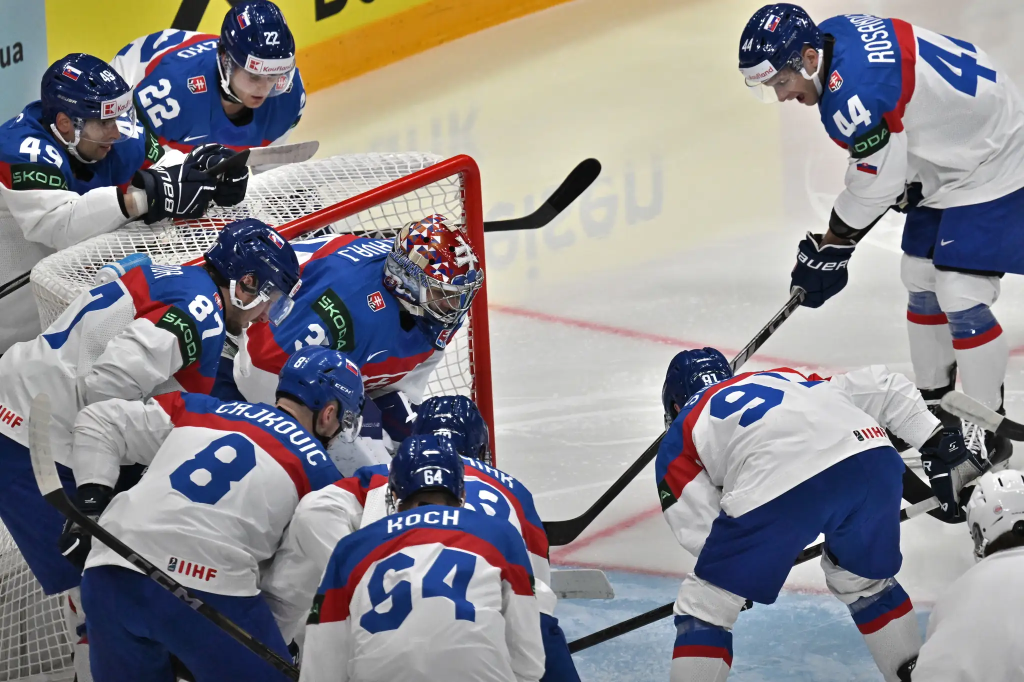 Slovensko - Rakúsko (MS v hokeji 2025)