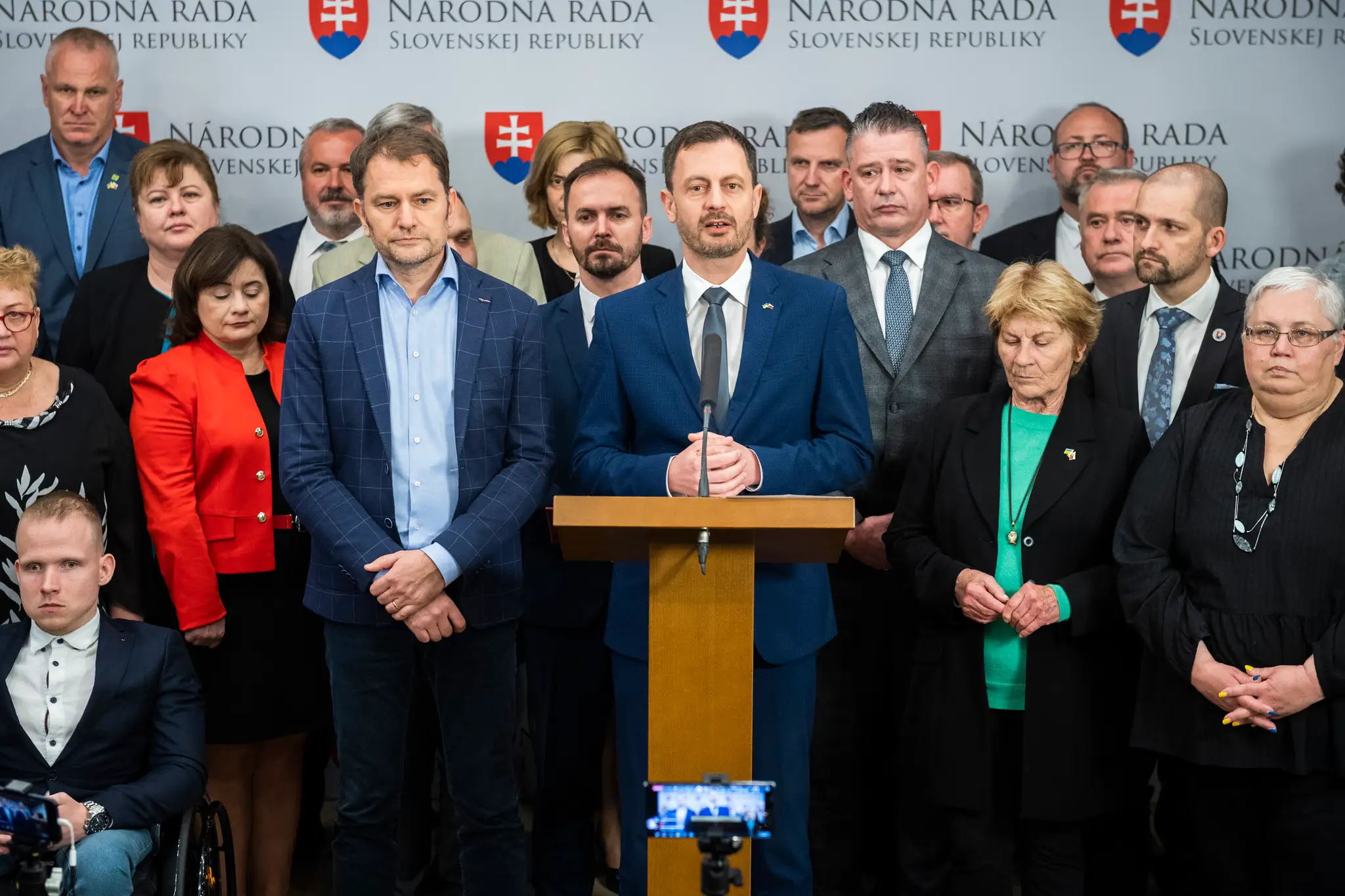 Eduard Heger a hnutie OĽaNO.