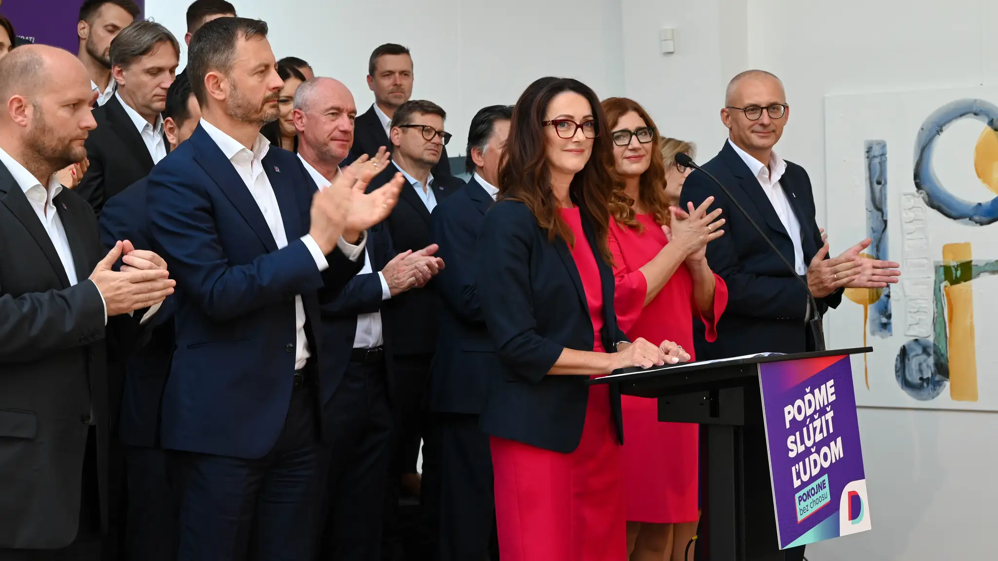 Demokrati predstavili volebnú líderku Andreu Letanovskú