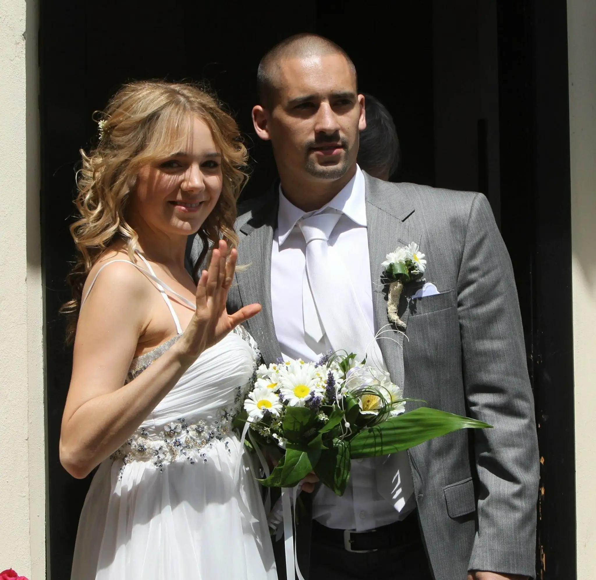 Lucie Vondráčková a Tomáš Plekanec
