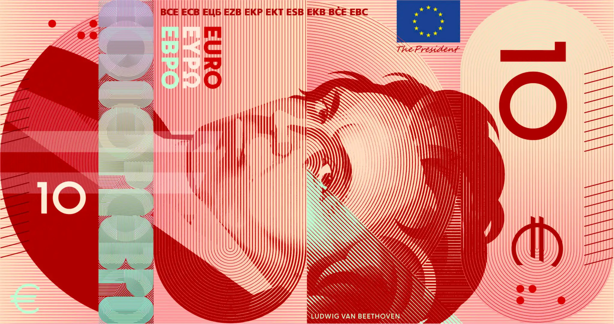 Nové eurobankovky Návrh G