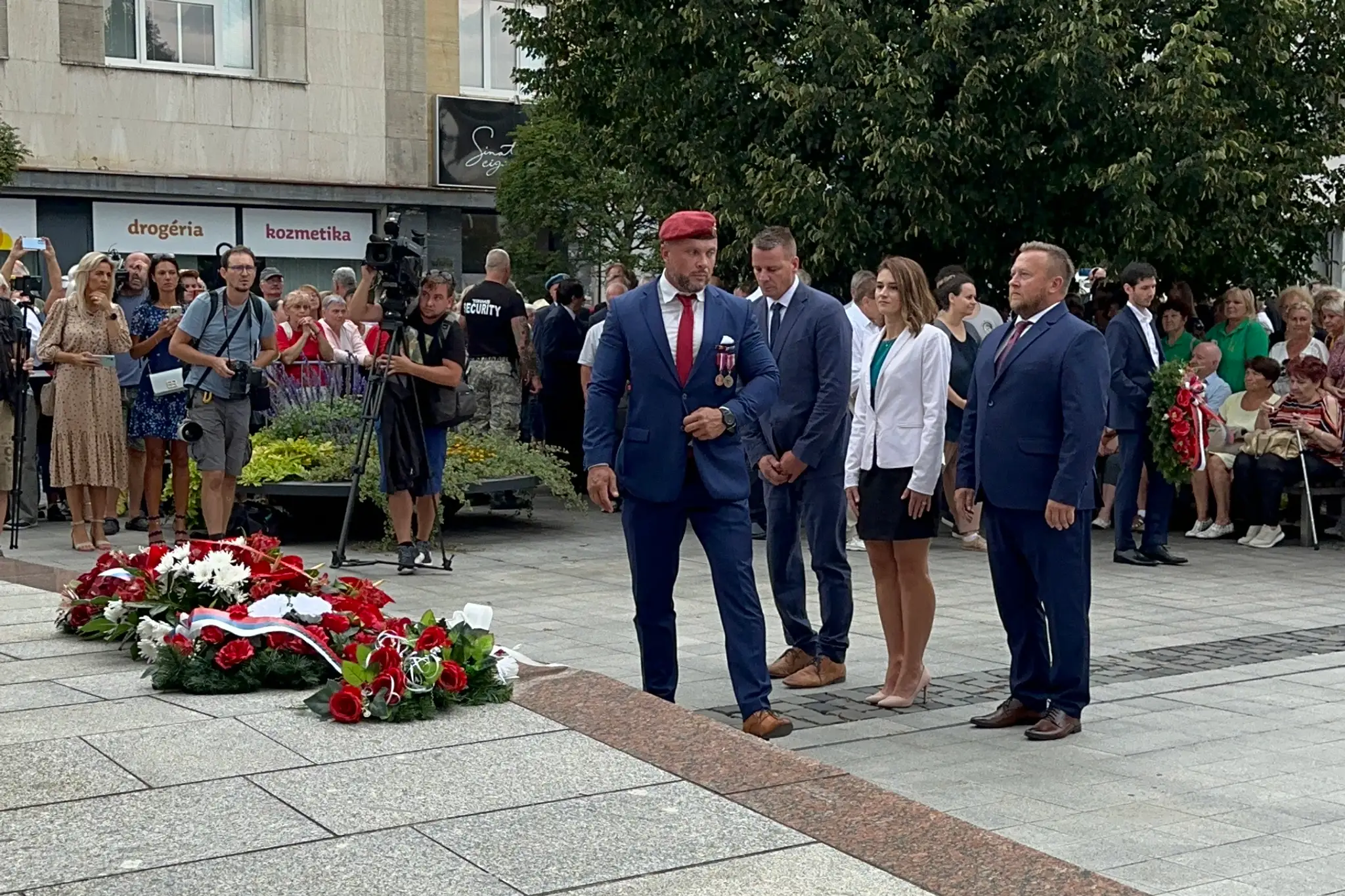 Miroslav Suja si uctil SNP vo Zvolene