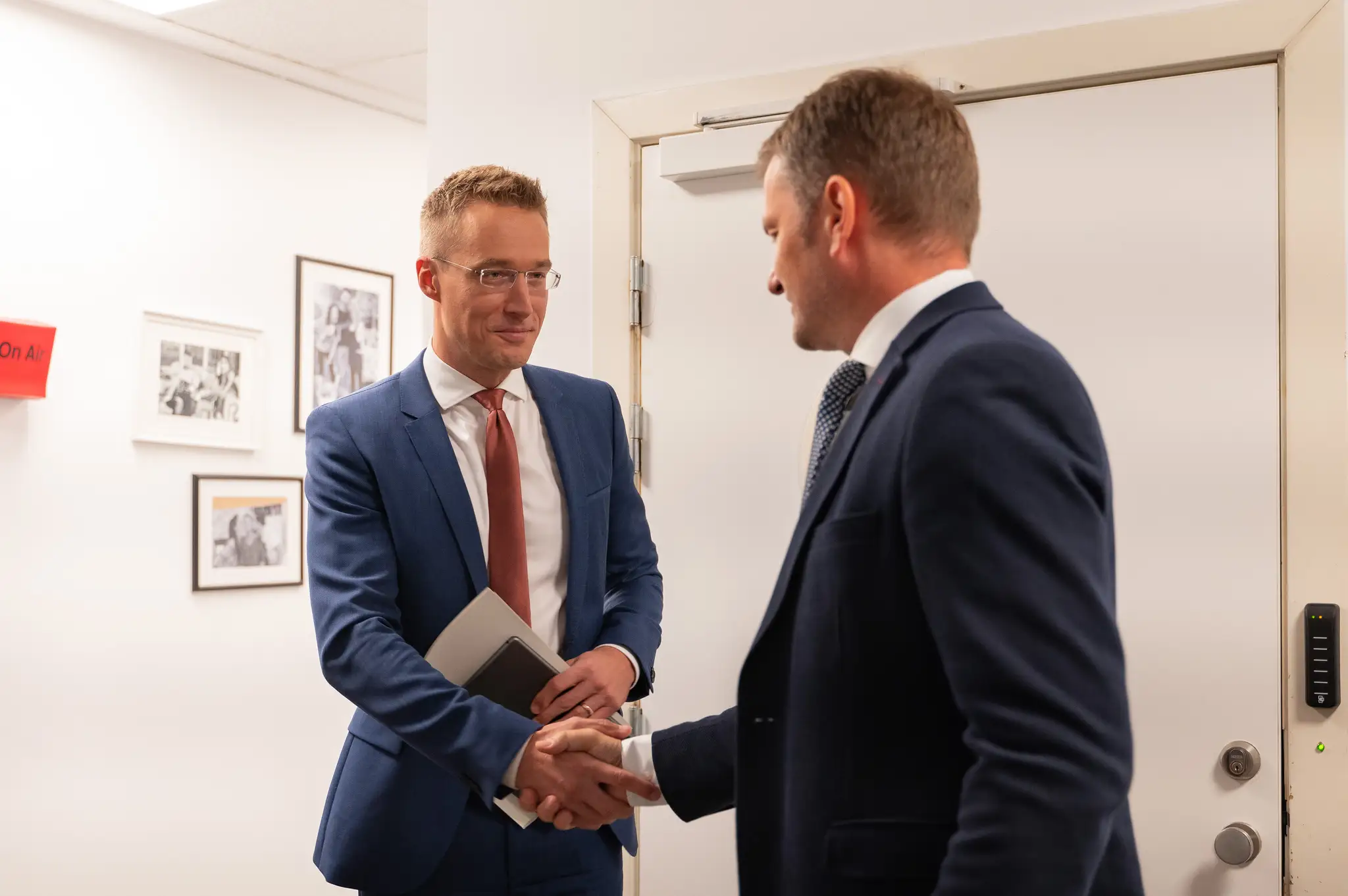 Michal Kovačič víta Igora Matoviča v relácii Na telo.