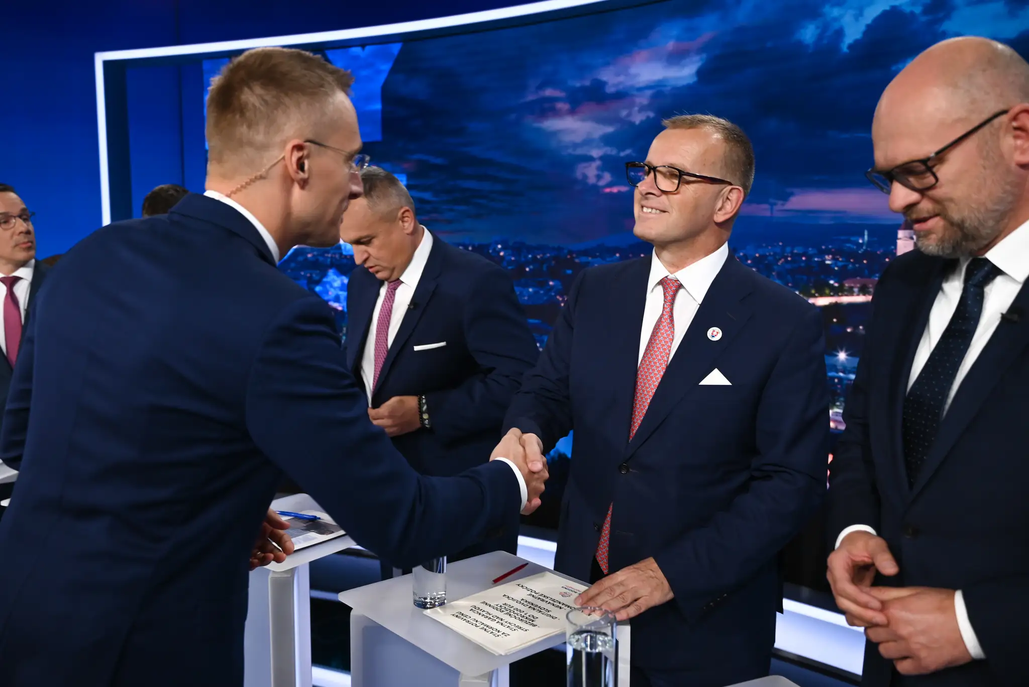 Účastníci predvolebnej diskusie - 25. 9. 2023