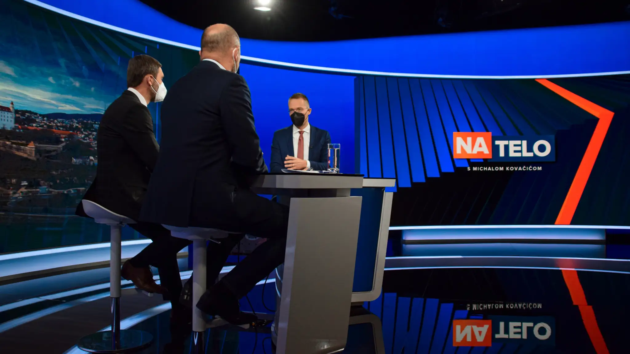 Richard Sulík a Juraj Blanár v Na telo.