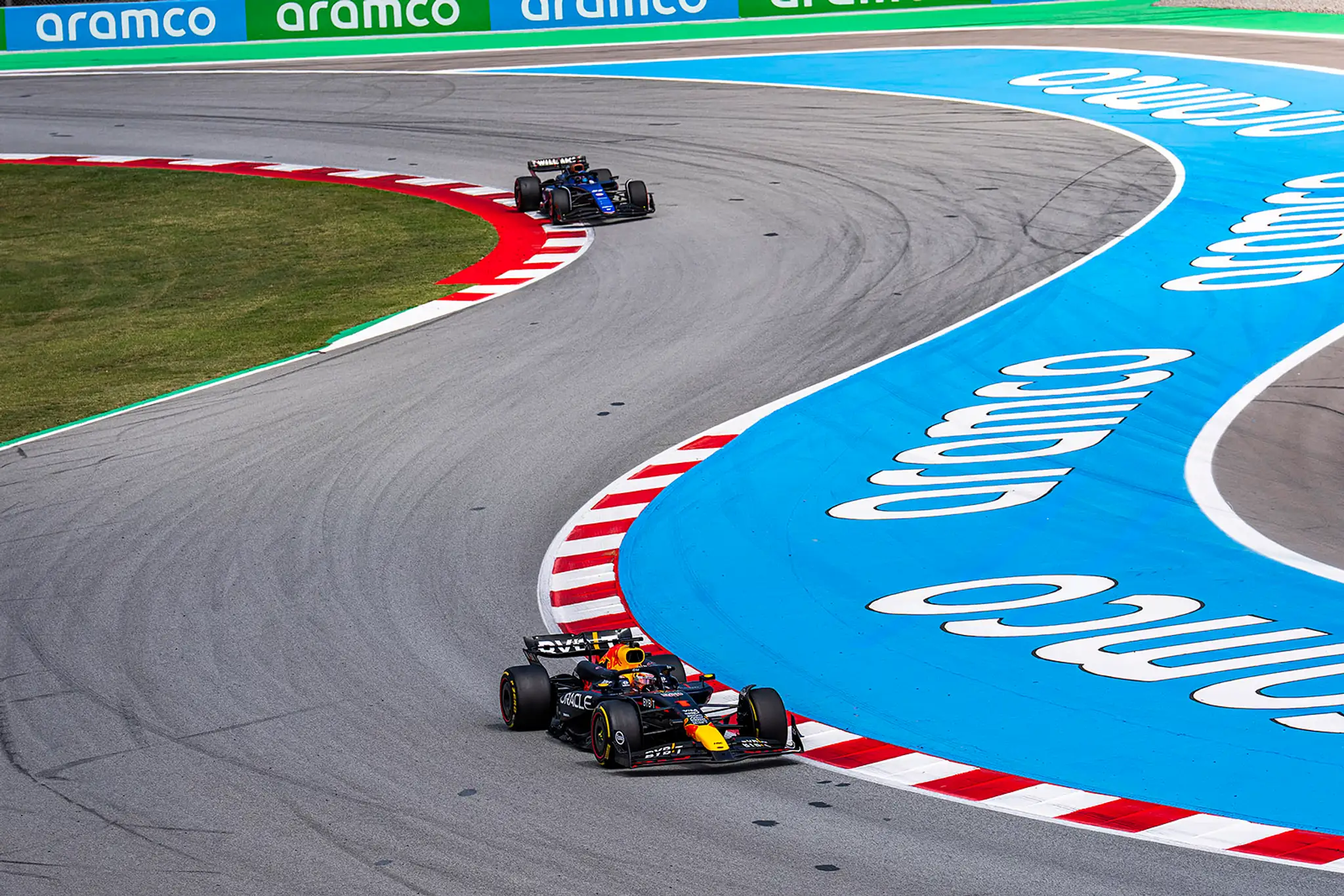 Max Verstappen na trati VC Španielska.