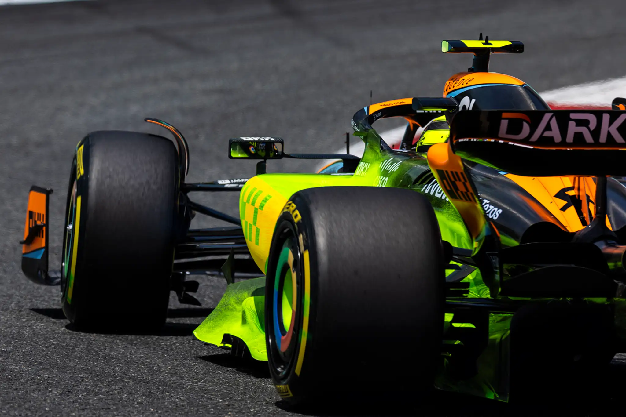 Lando Norris na svojom monoposte.