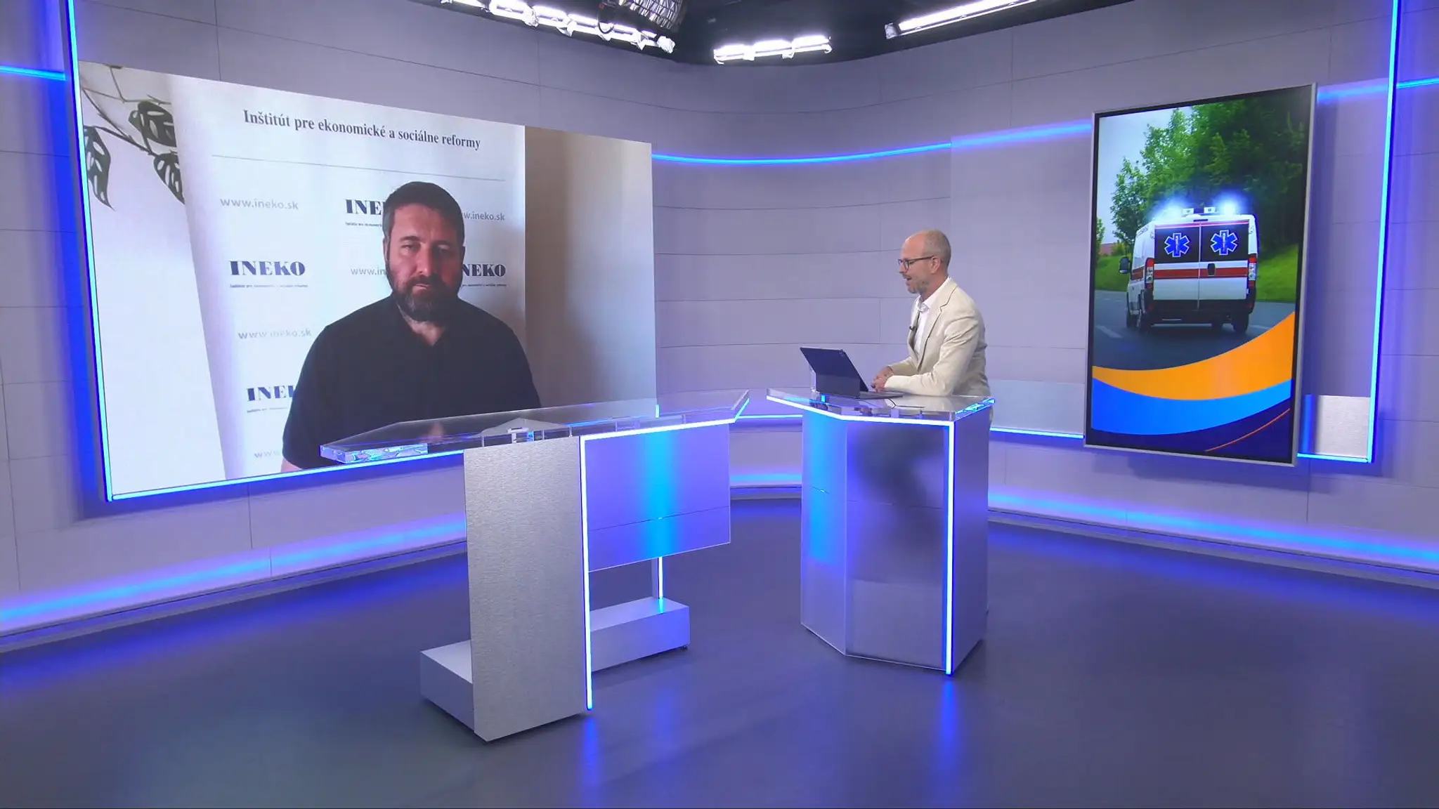 Dušan Zachar na TN live