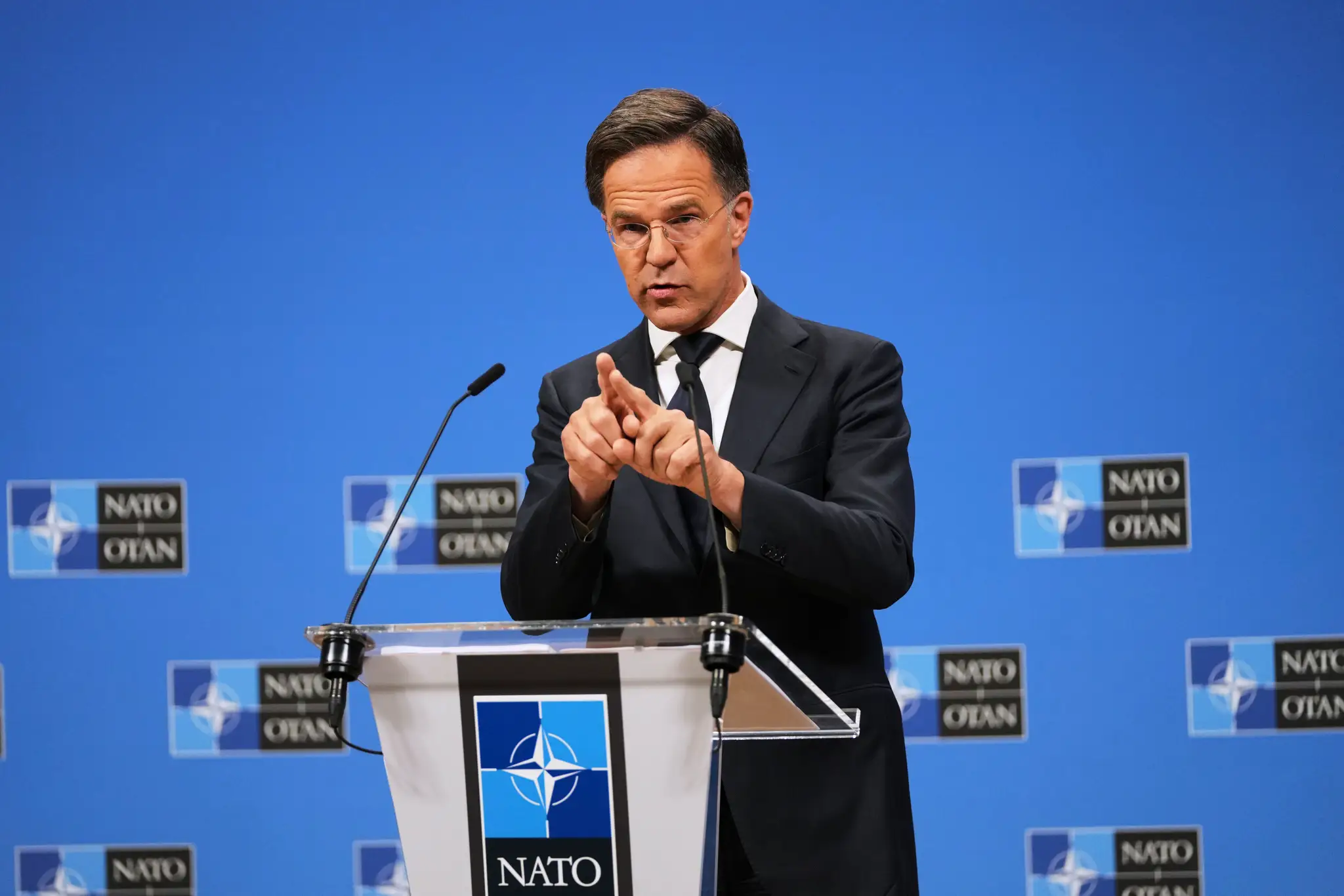 Generálny tajomník NATO Mark Rutte.