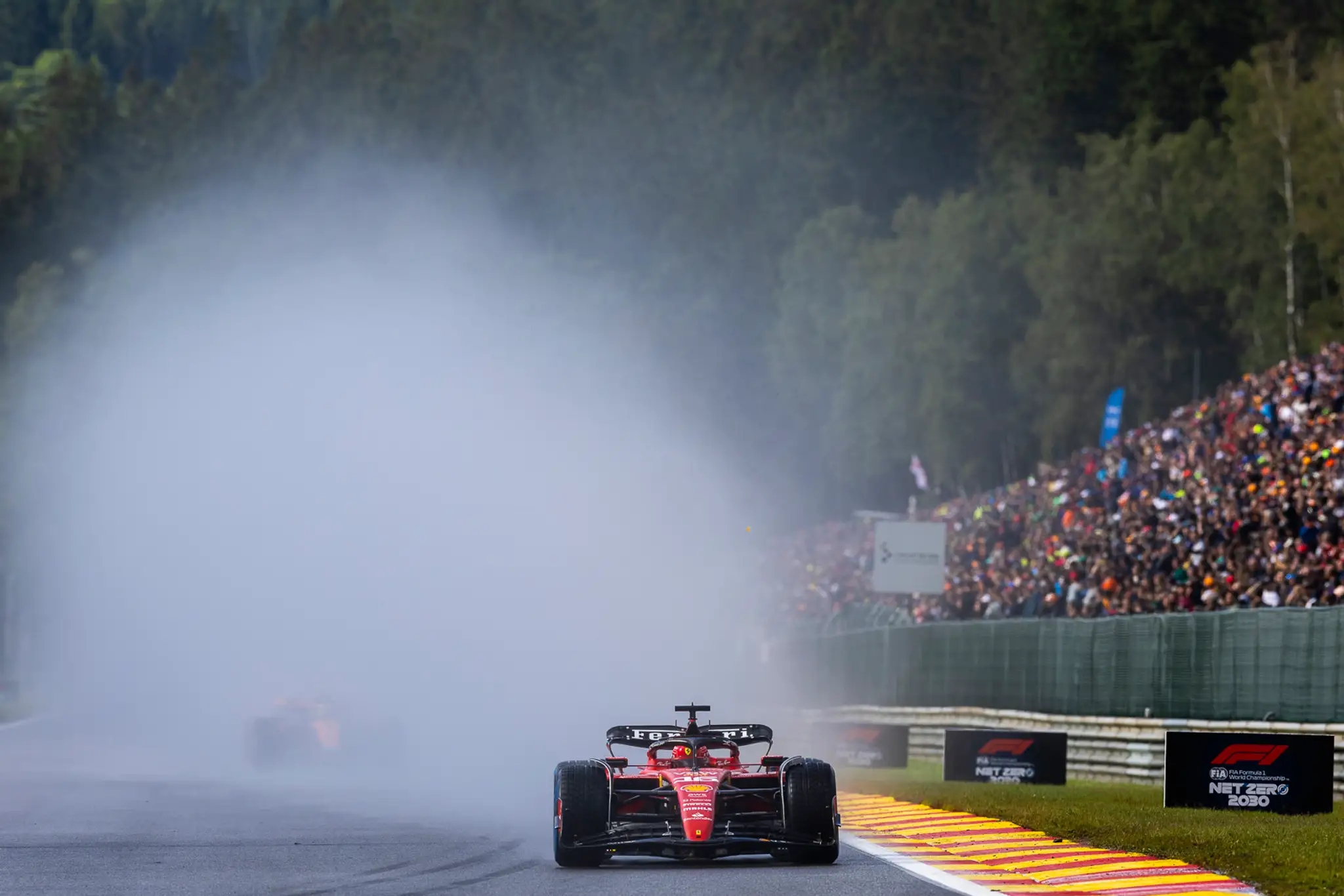 Charles Leclerc na Ferrari.