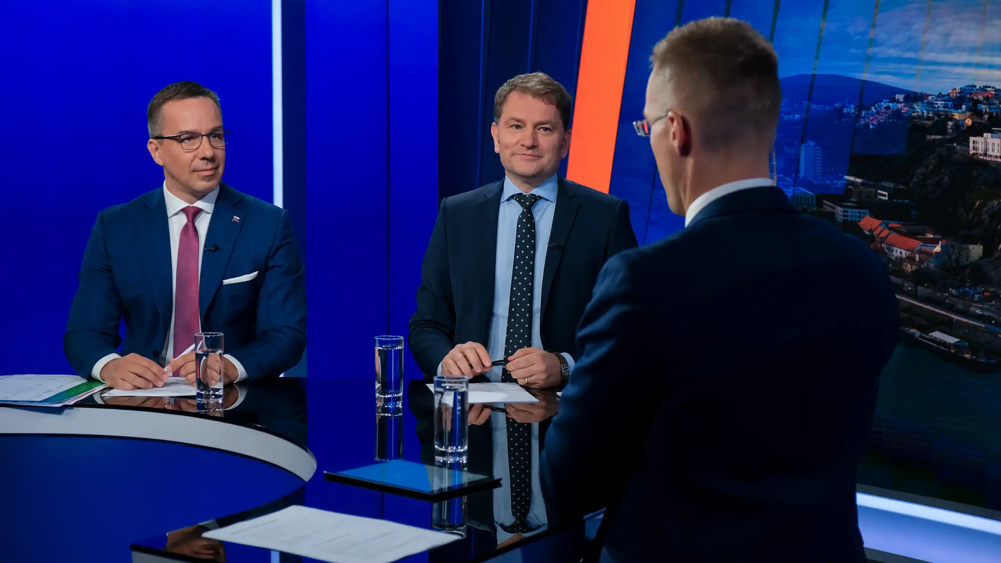 Erik Tomáš a Igor Matovič v relácii Na telo.