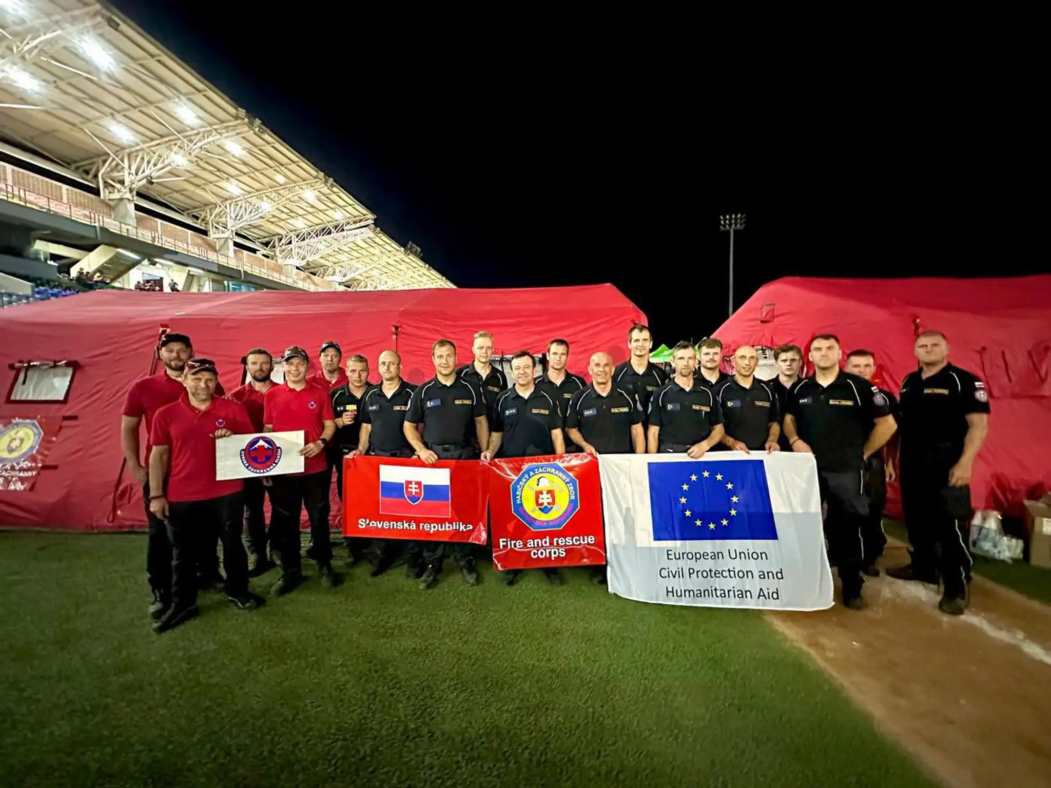 Cesta slovenských záchranárov do Venezuely zasiahnutej zemetraseniami.