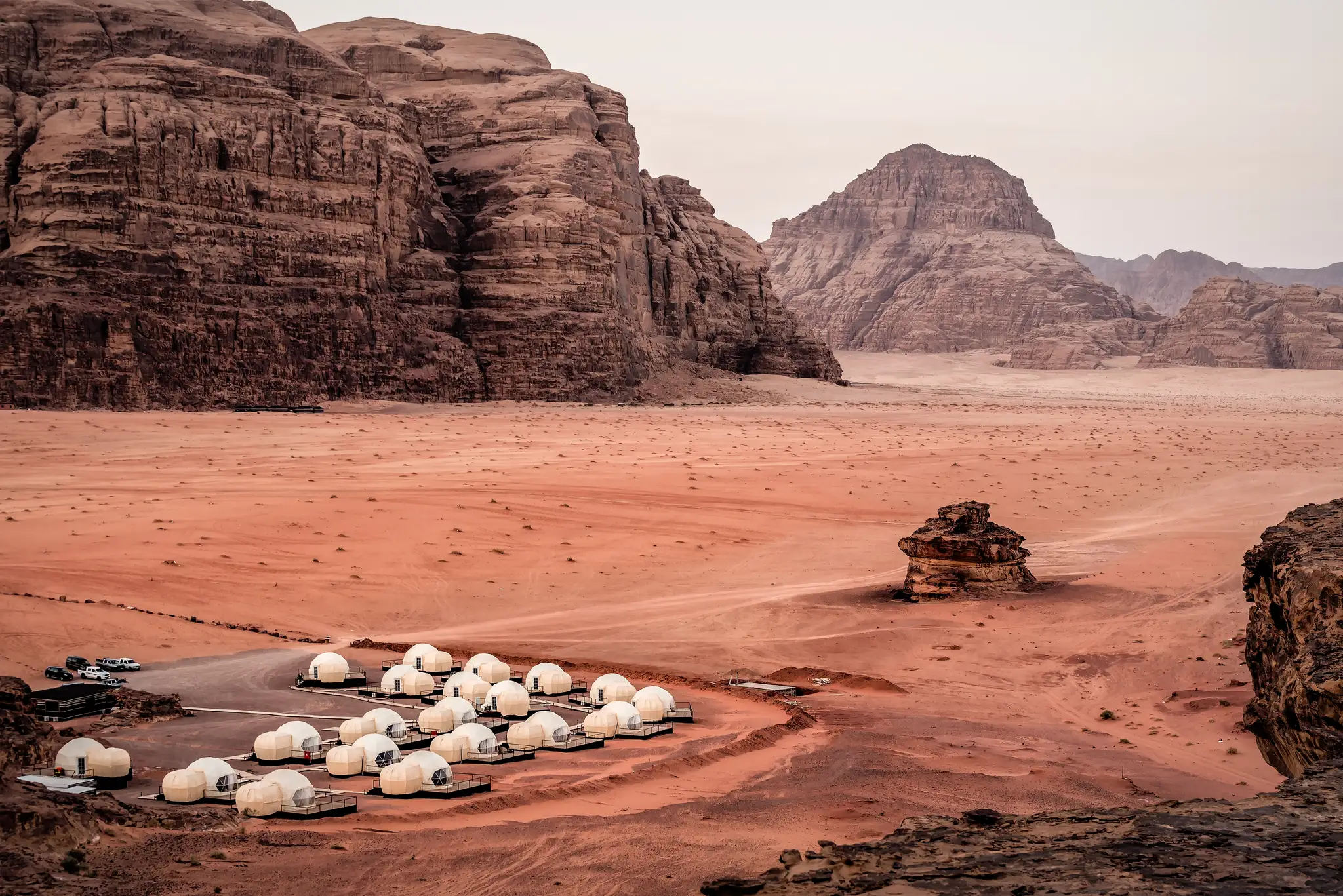 Púšť Wadi Rum, Jordánsko