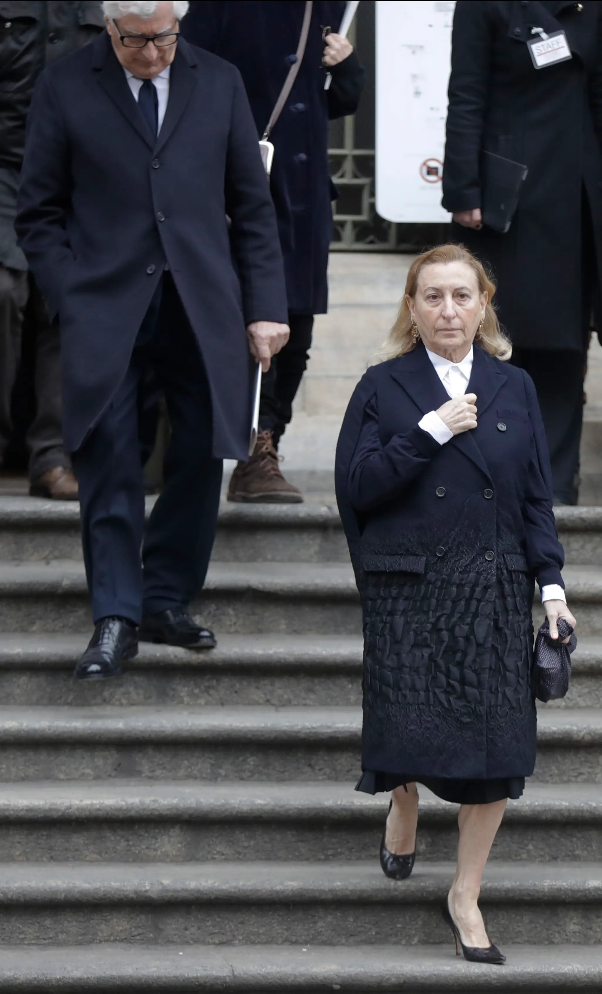Miuccia Prada a jej manžel.