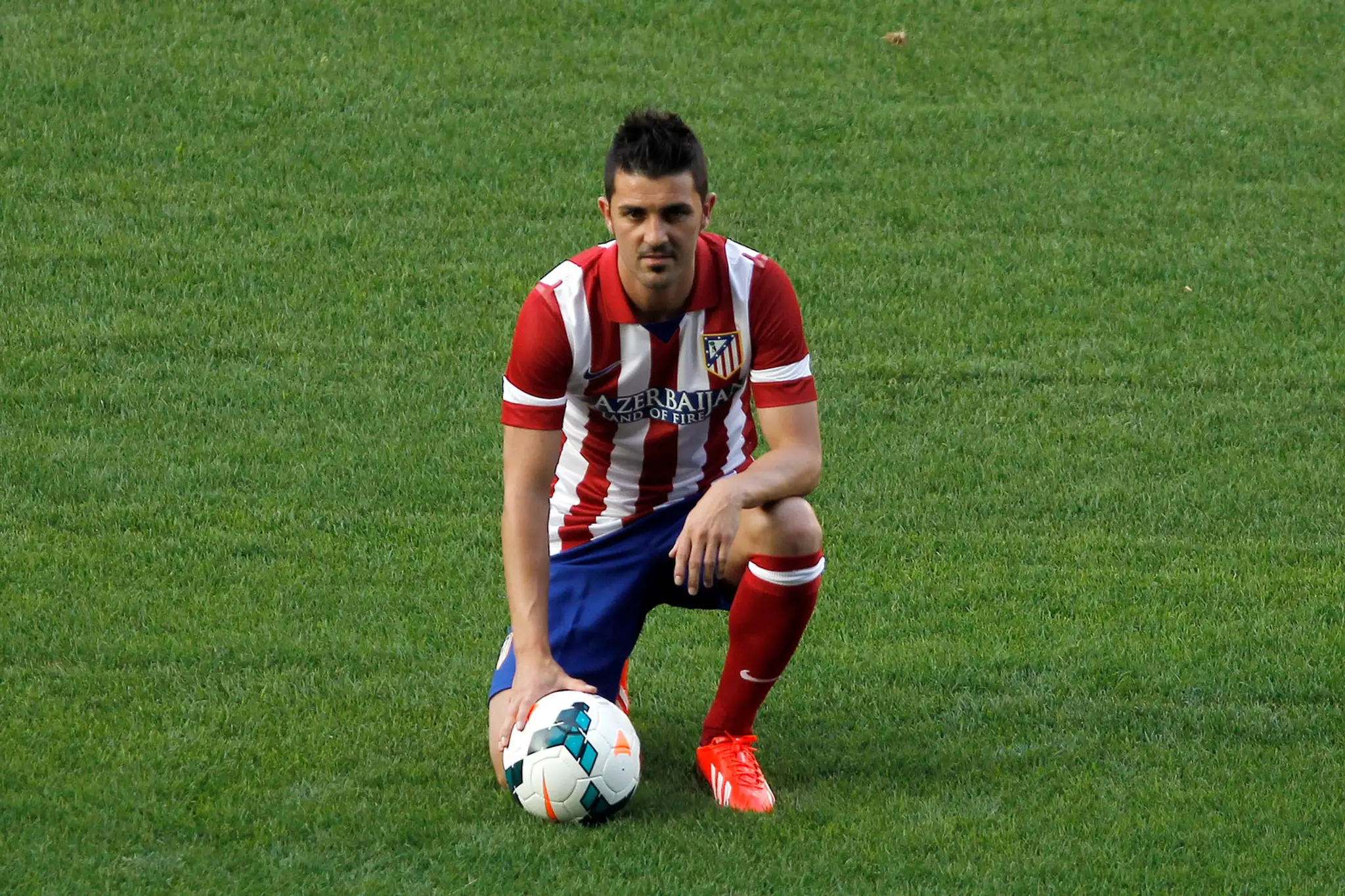 David Villa na archívnej snímke.