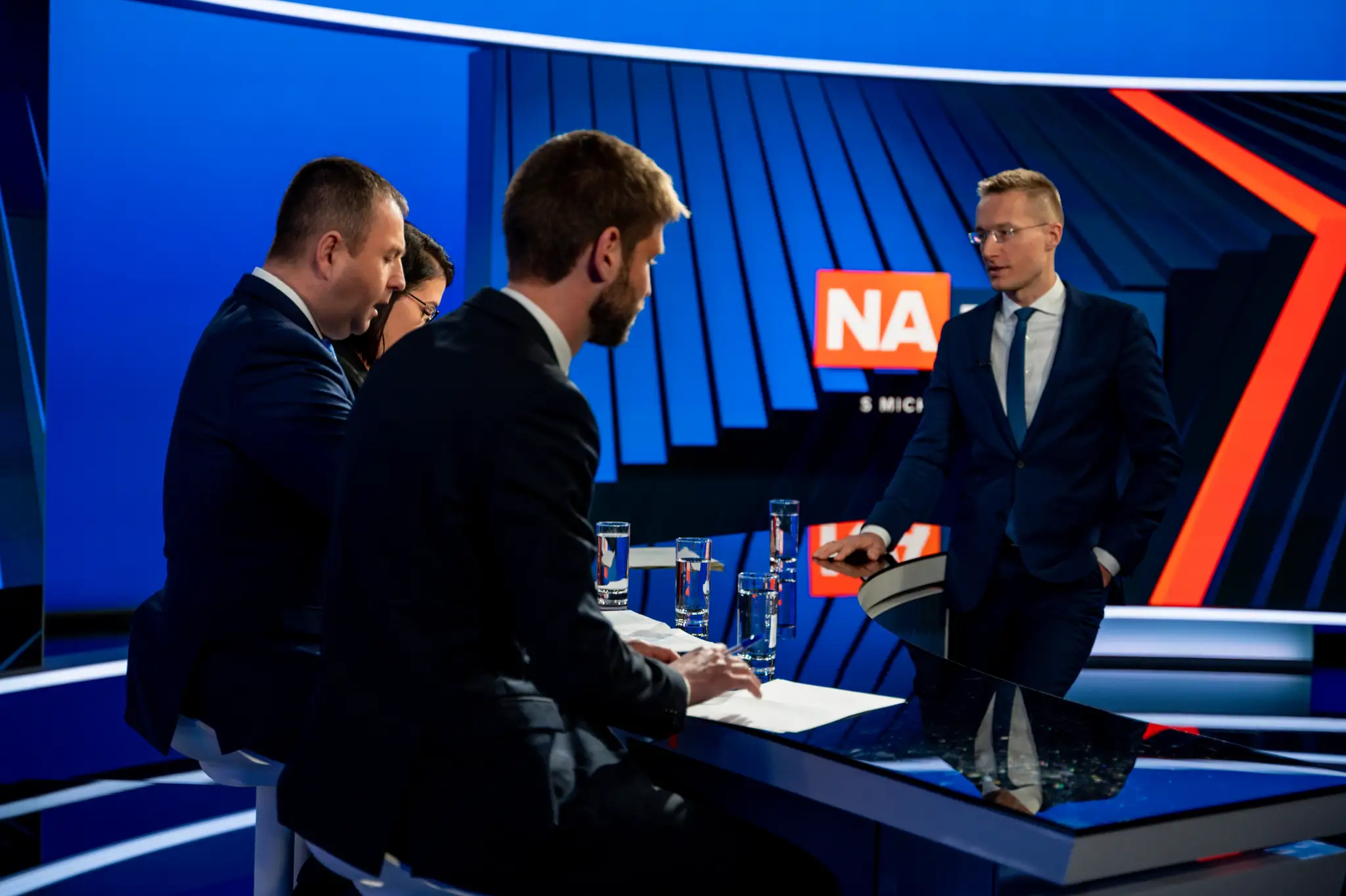 Michal Kovačič s hosťami