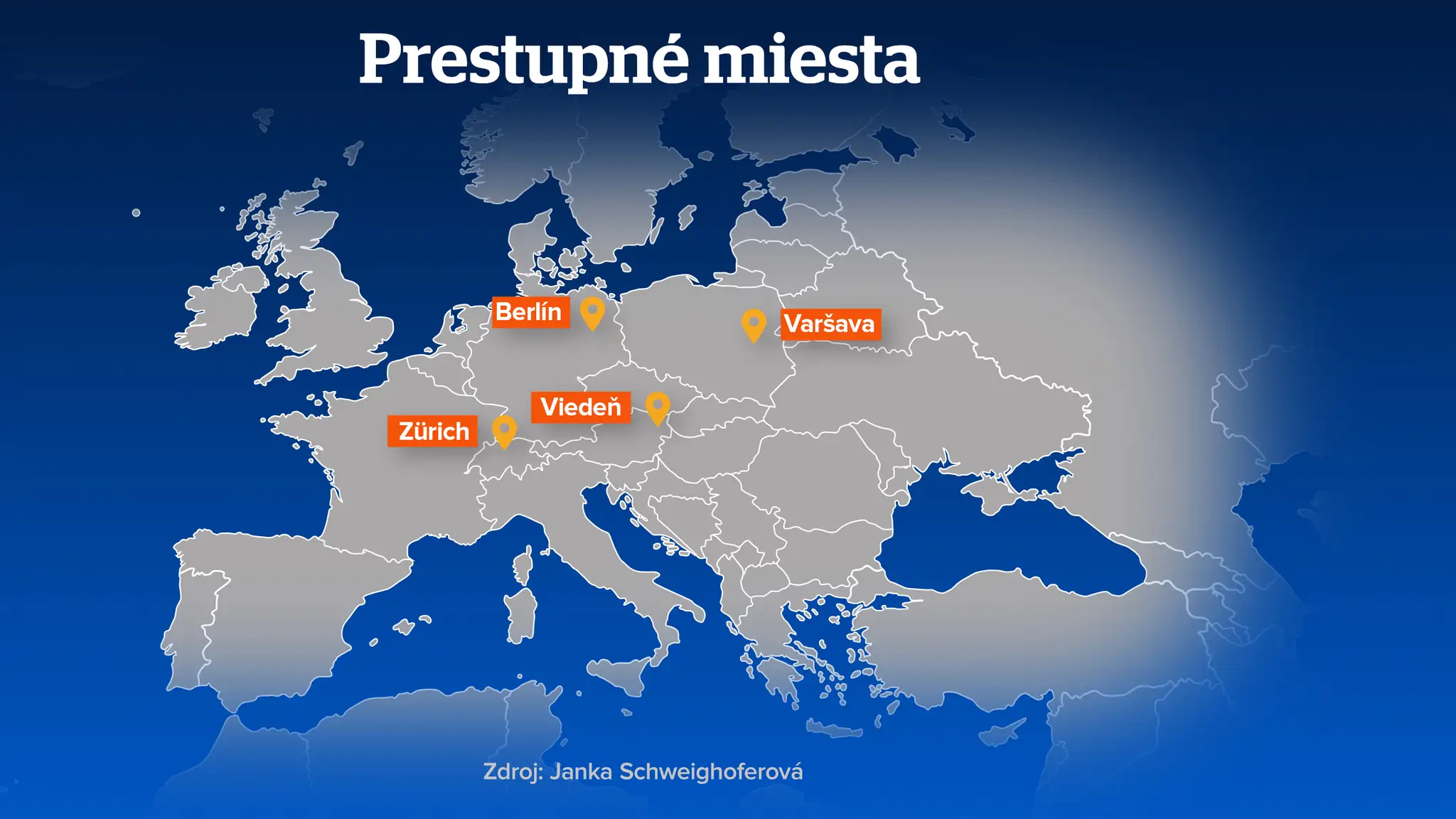 Prestupné miesta