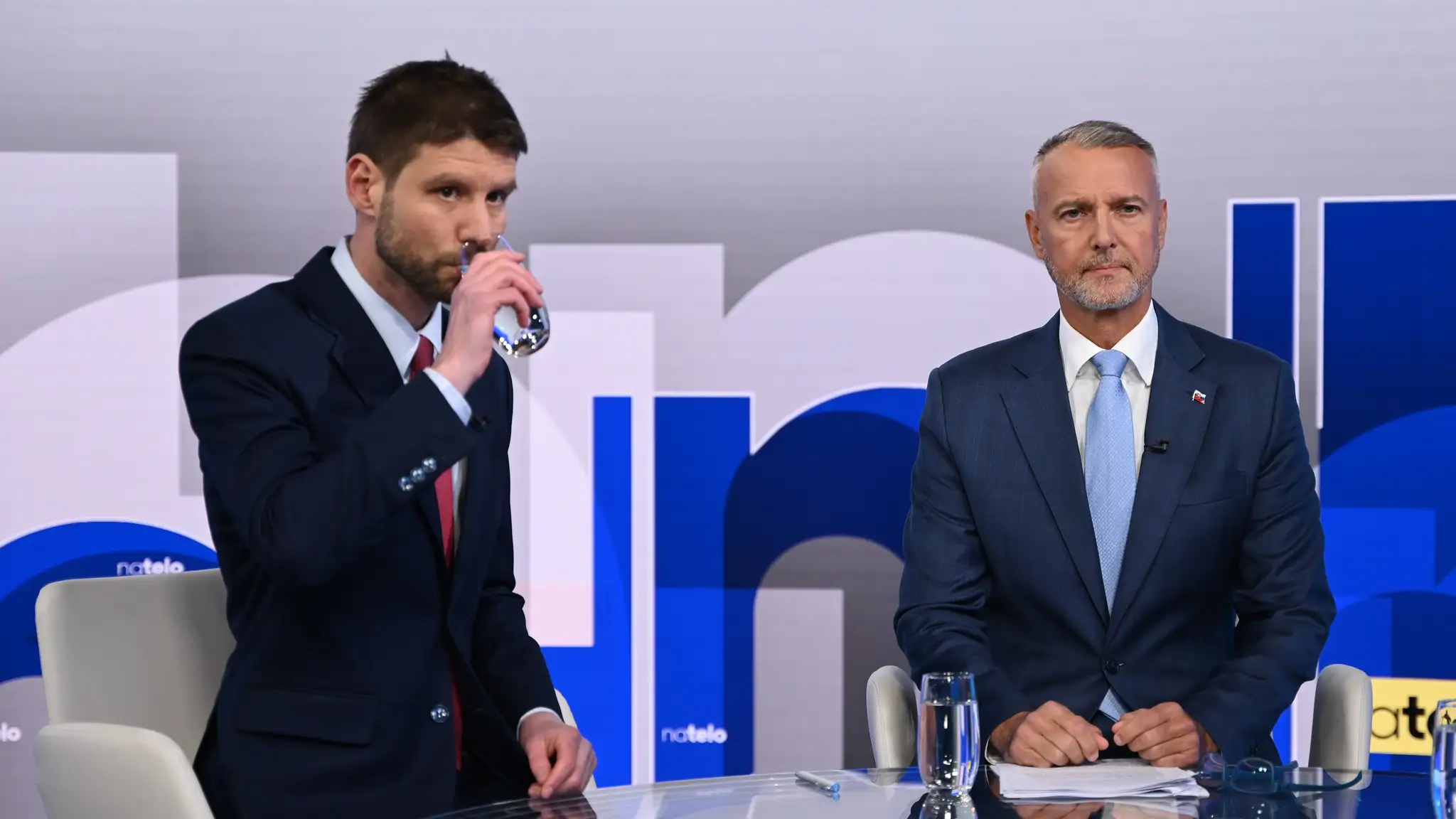 Hosťami relácie Na telo boli Richard Raši a Michal Šimečka