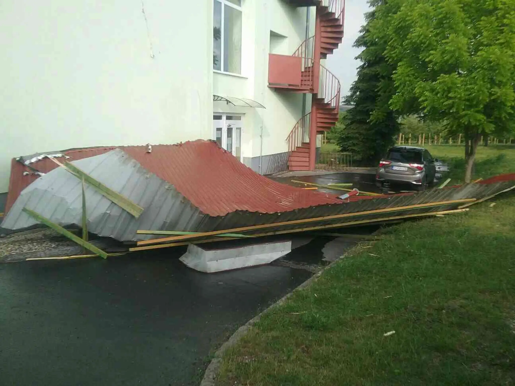 Smršť v Rimavskej Sobote.